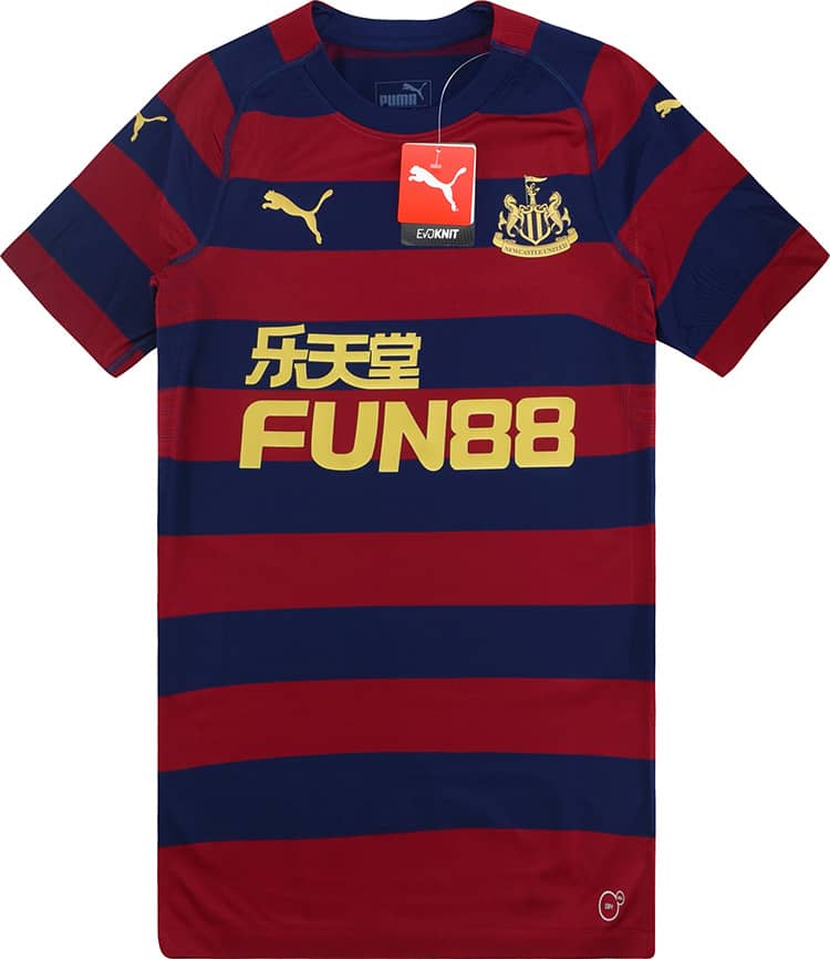 2018-19 Newcastle EvoKnit Player Issue Away Shirt