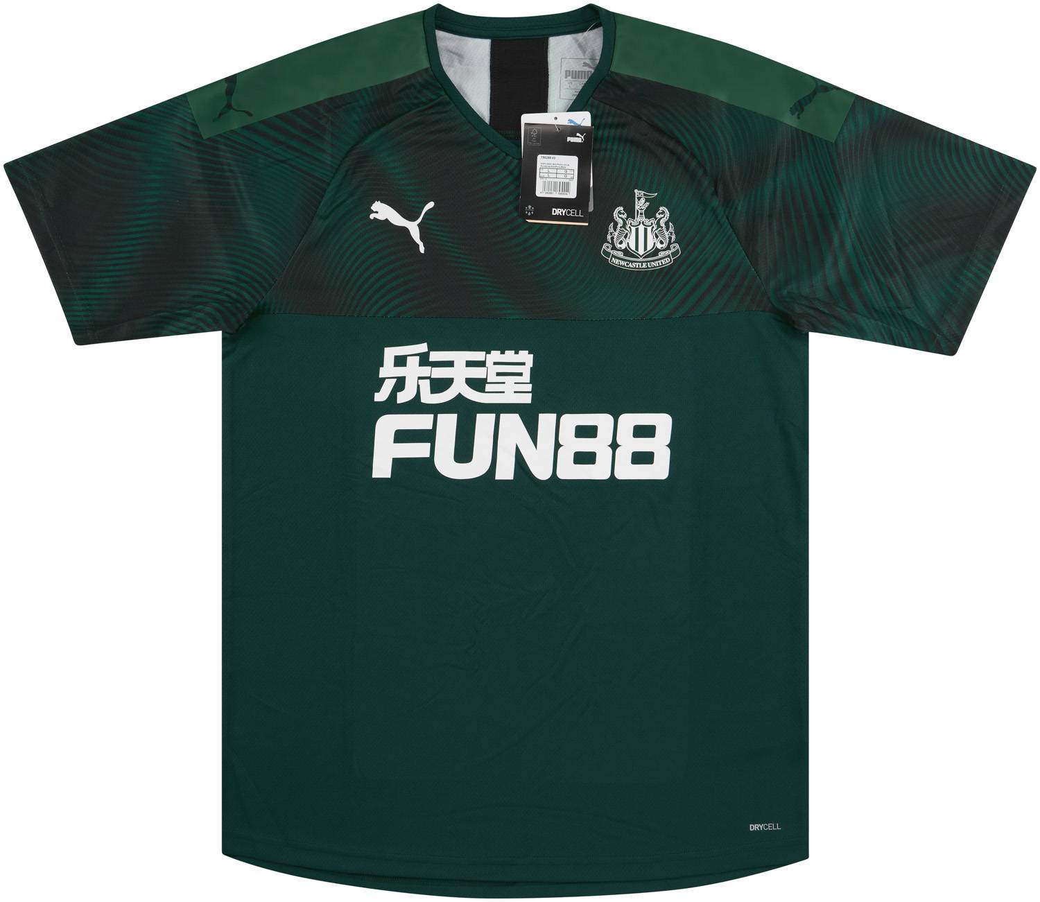 2019-20 Newcastle Player Issue Away Shirt