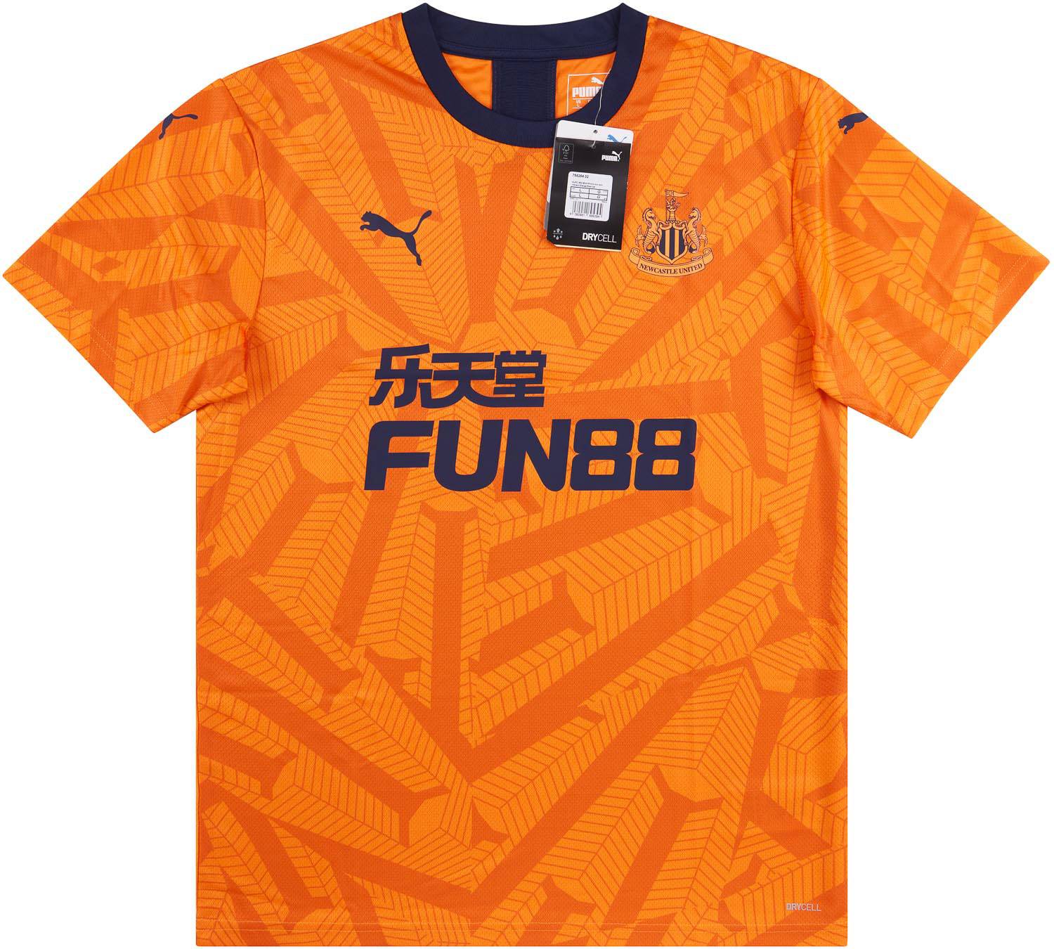 2019-20 Newcastle Player Issue Third Shirt (S)