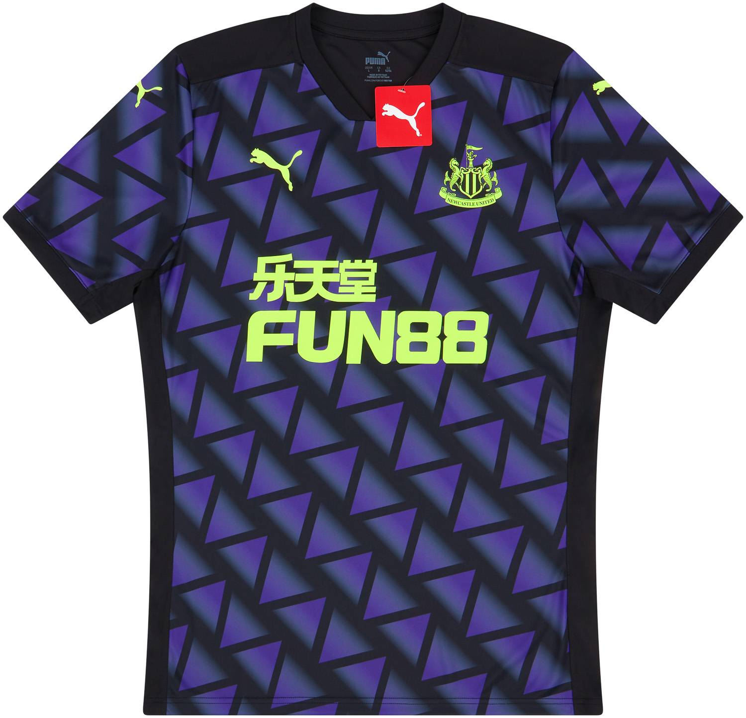 2020-21 Newcastle Player Issue Third Shirt - NEW - (L)