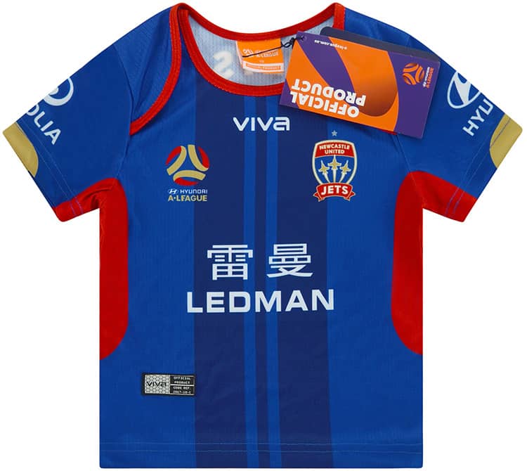 2017 18 Newcastle Jets Home Shirt 18 Months