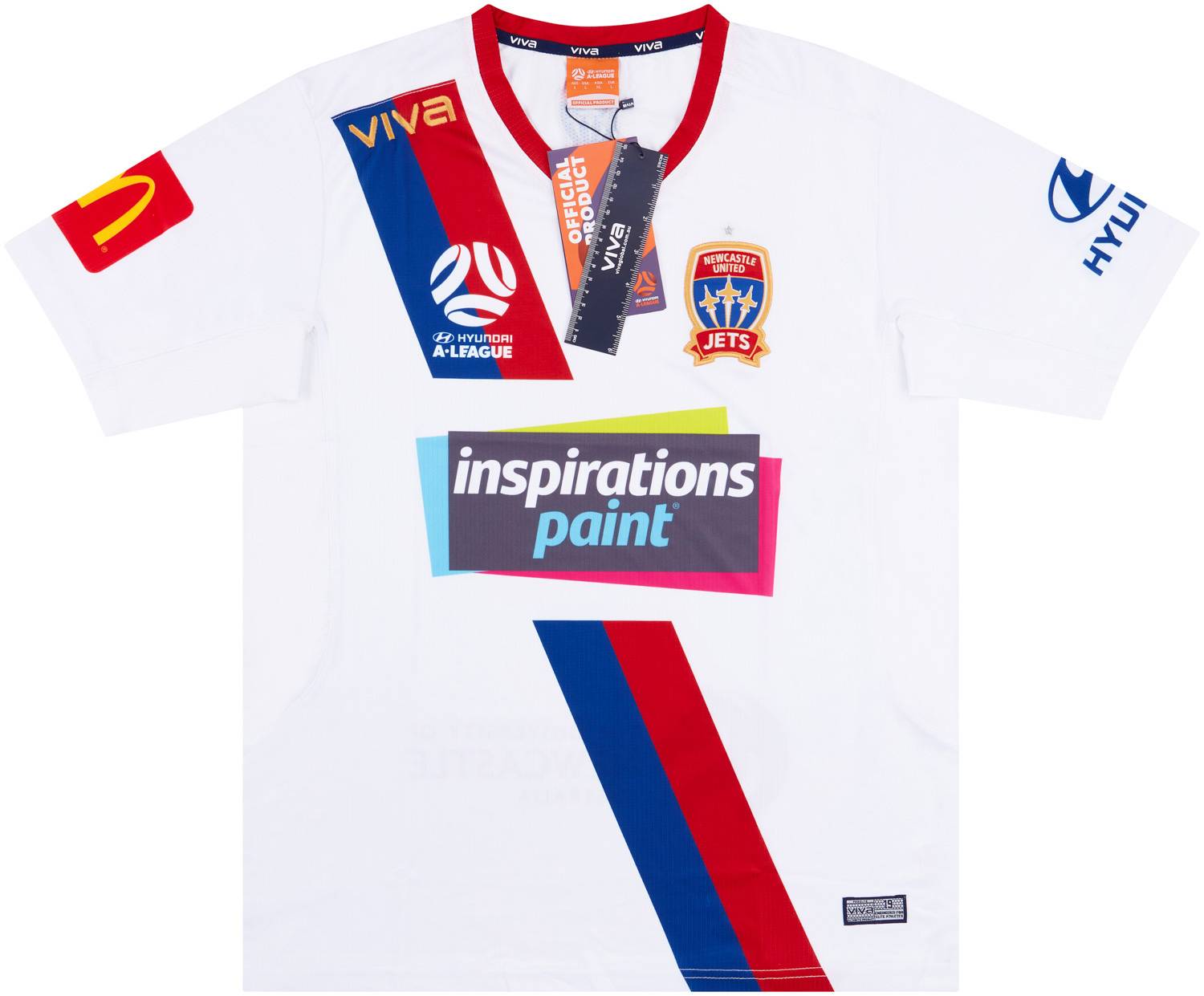 2019-20 Newcastle Jets Authentic Away Shirt
