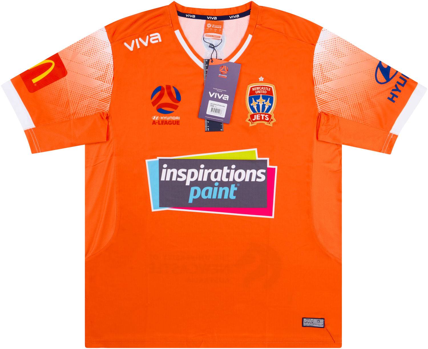 2019-20 Newcastle Jets Authentic GK Shirt - NEW