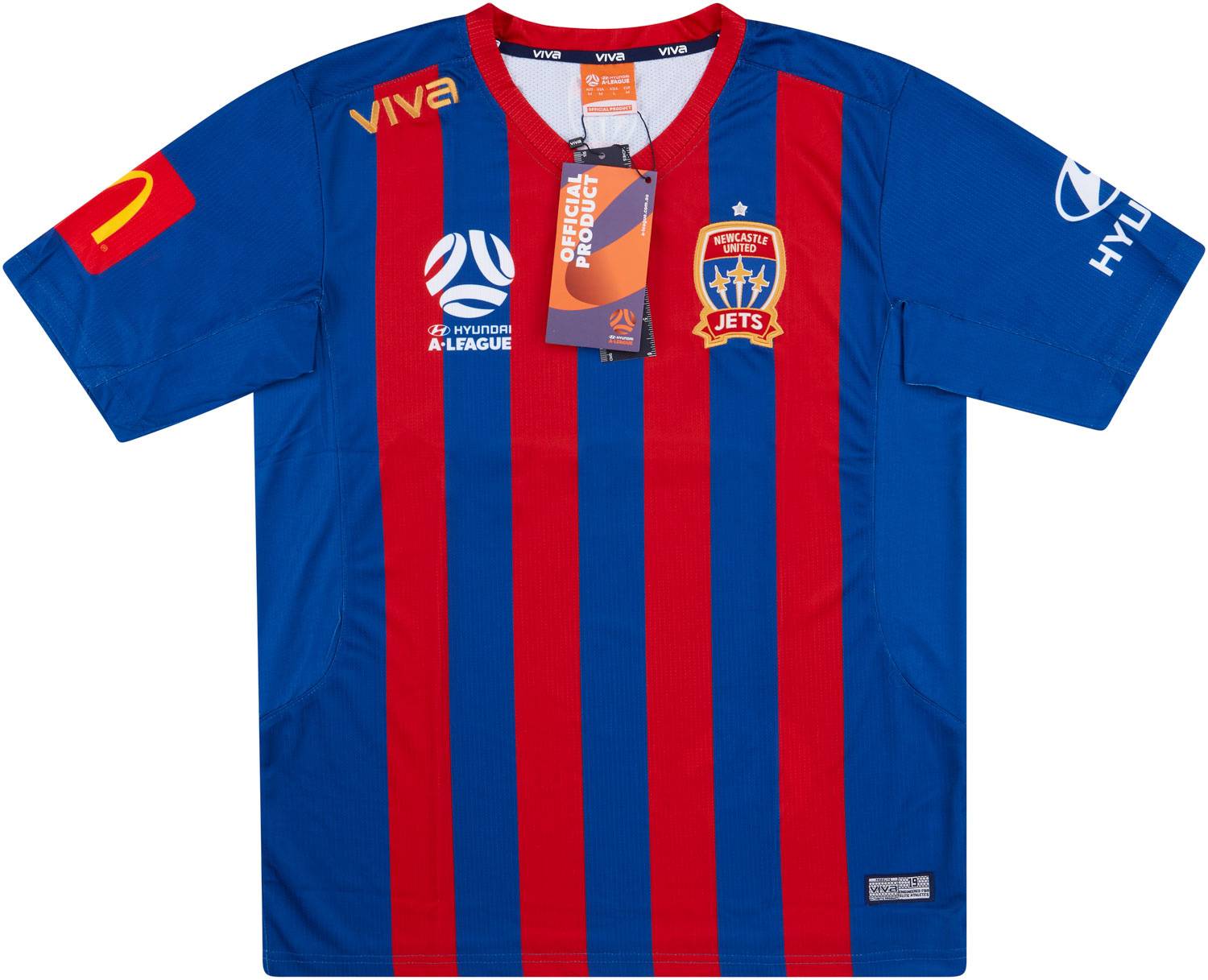 2019-20 Newcastle Jets Authentic Home Shirt