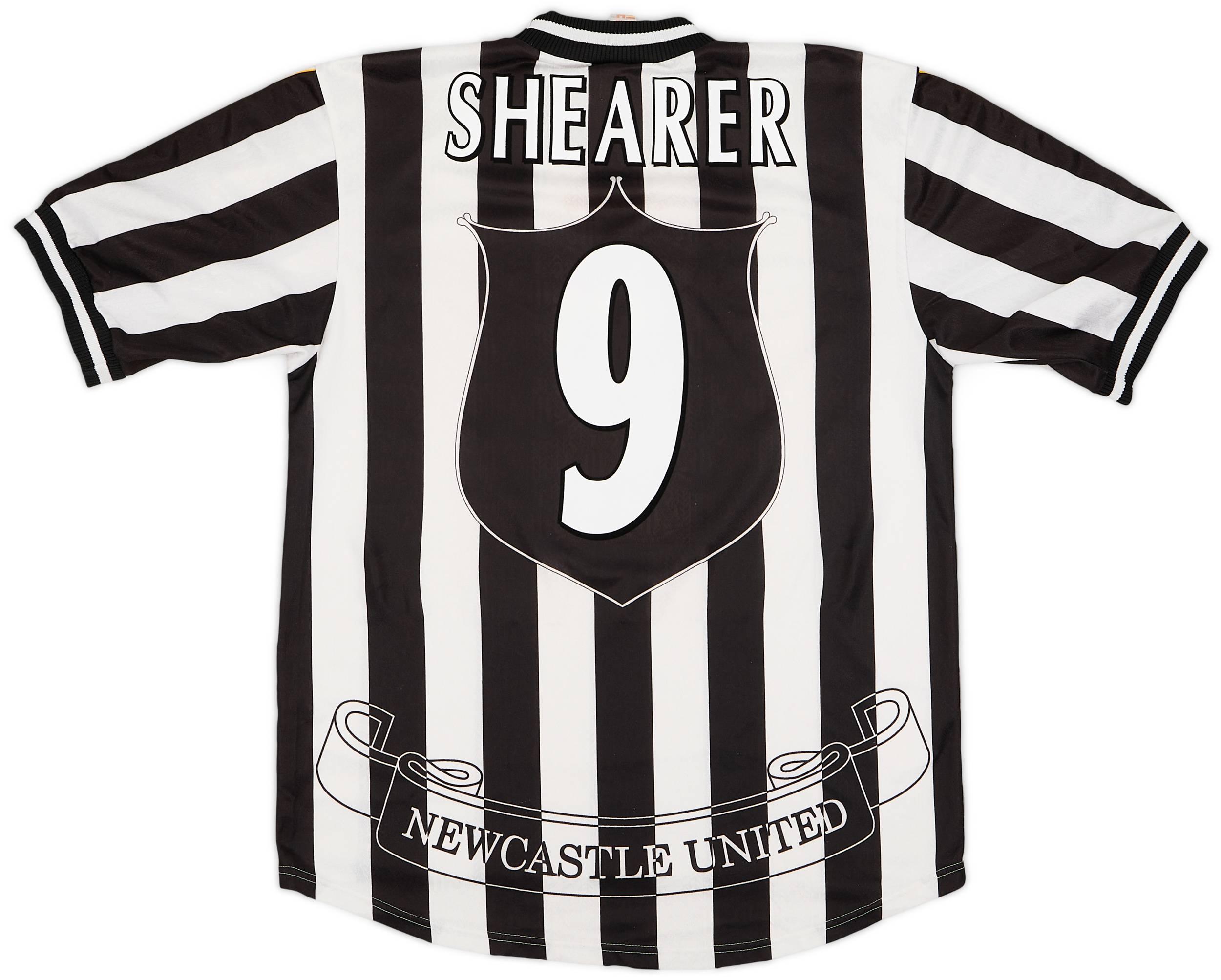 Newcastle United SHEARER 9番シャツ SHEARER 9 Newcastle United Shirt - Large - 1996/1997
