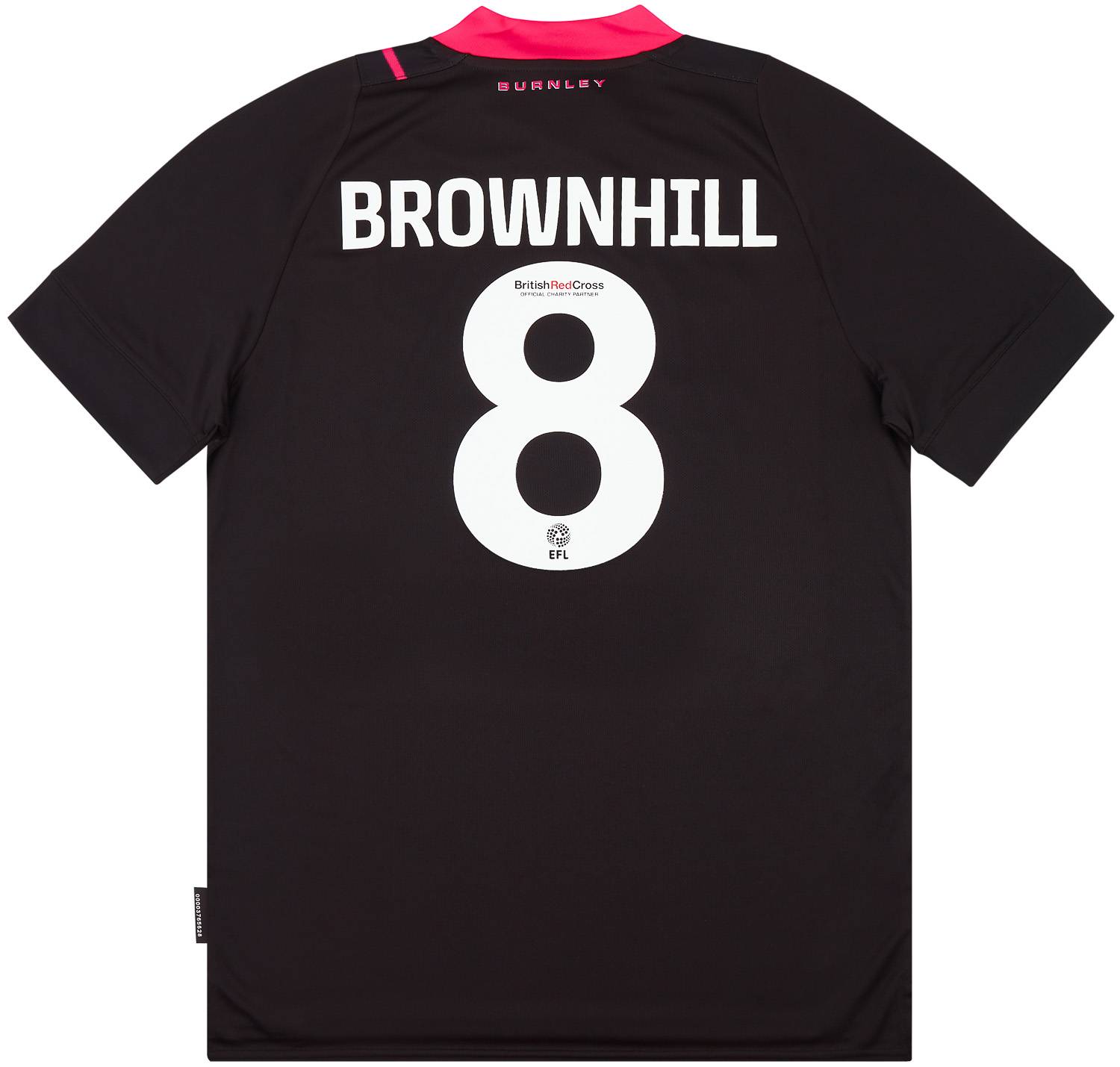 2022-23 Burnley Third Shirt Brownhill #8