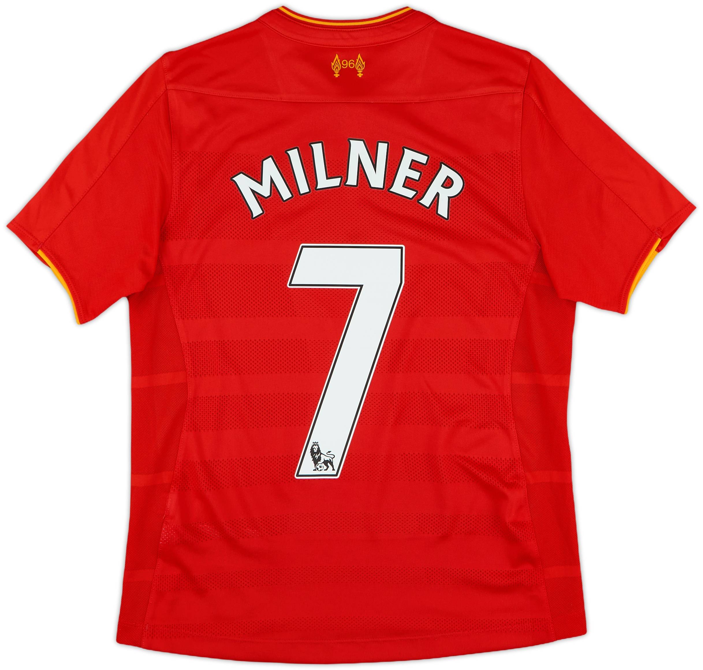 2016-17 Liverpool Home Shirt Milner #7 10/10