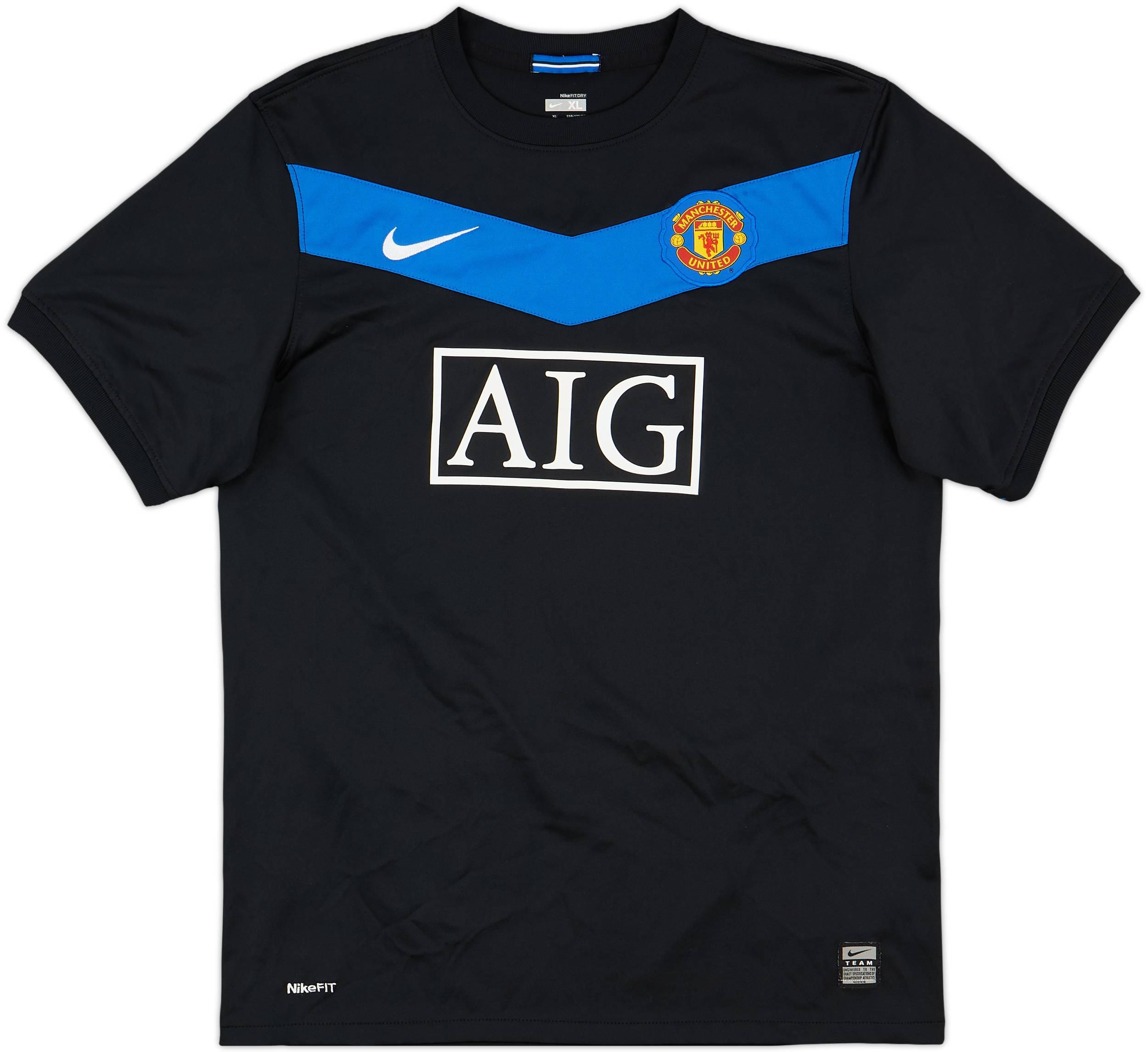 2009-10 Manchester United Away Shirt J.S.Park #13 - 9/10