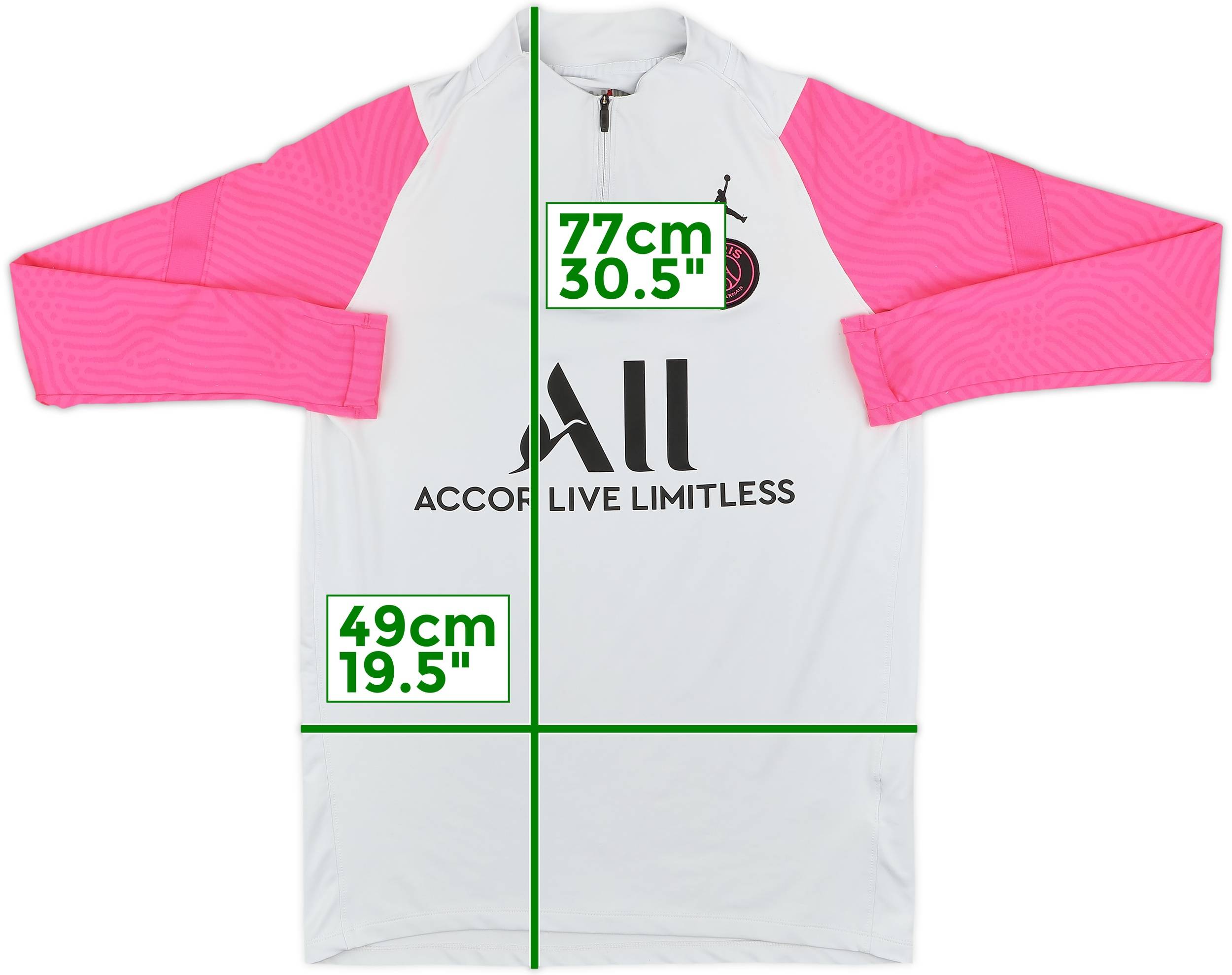 Jordan Paris Saint-Germain ハーフジップジャージ PSG x Jordan Dri-FIT ADV ストライク ドリル トップ - ストーン
