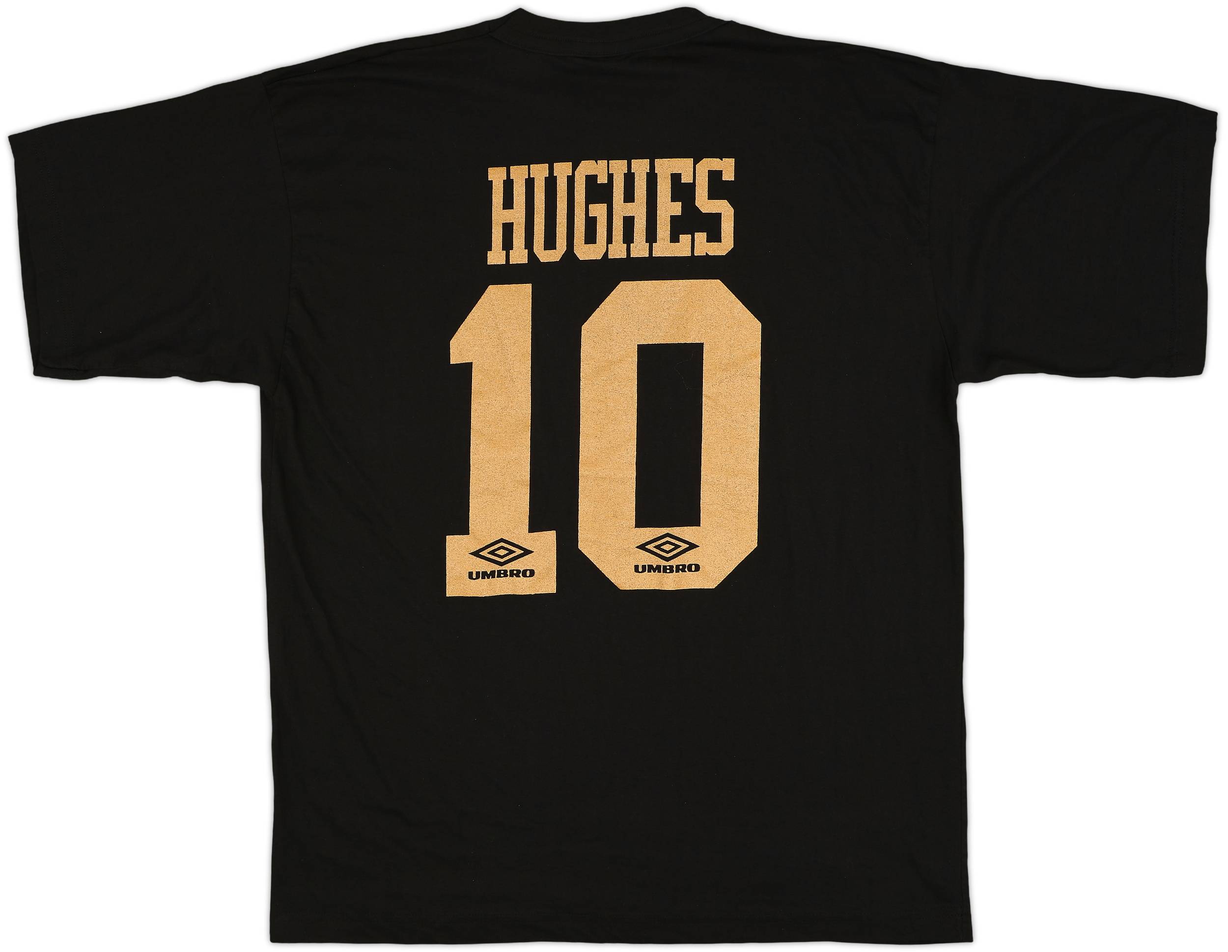 1993-94 Manchester United Special Edition Umbro Graphic Tee Hughes