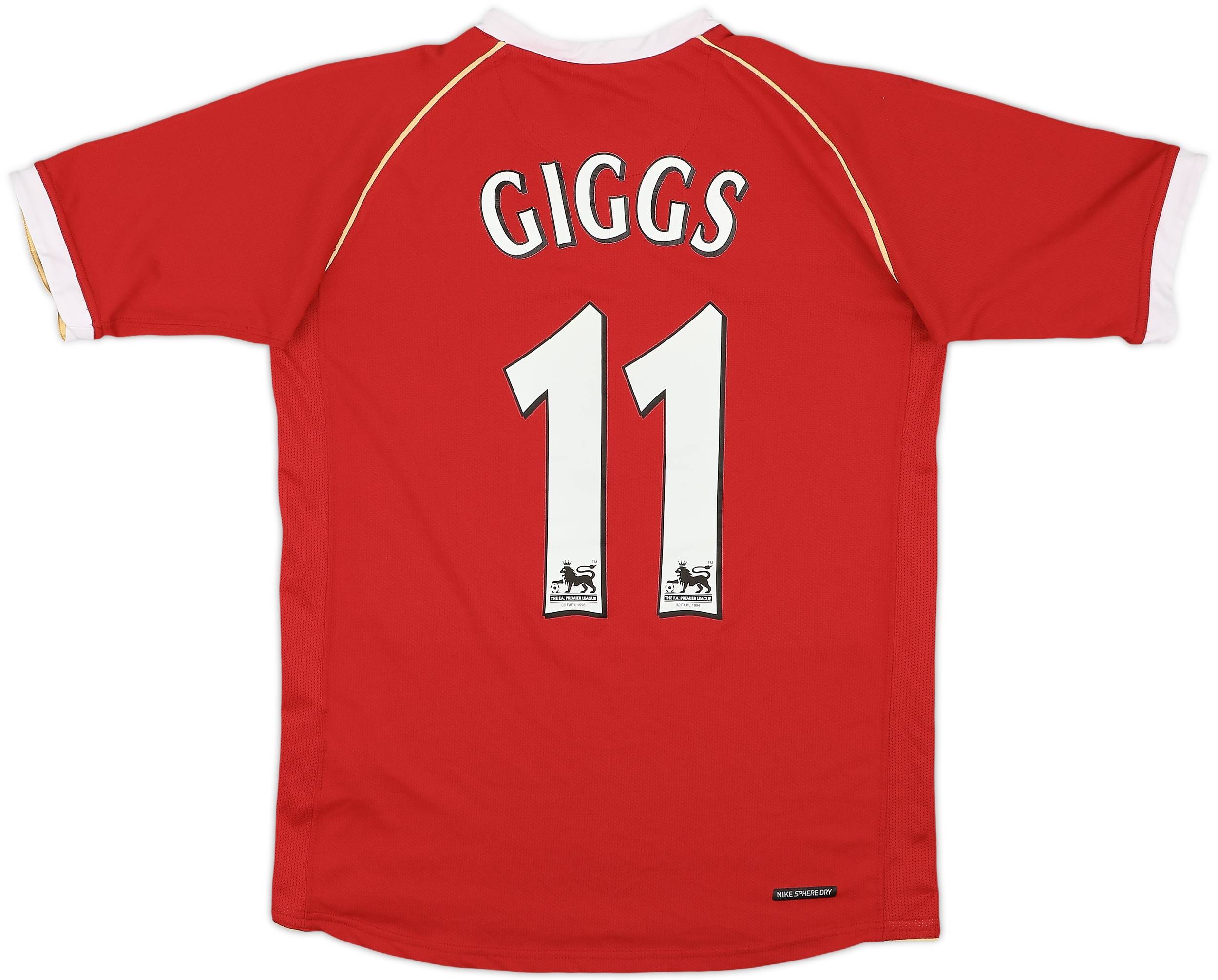 Manchester UnitedマンチェスターU/95-96/Giggs/XL Manchester UnitedマンチェスターU/95-96/Giggs/XL - メルカリ