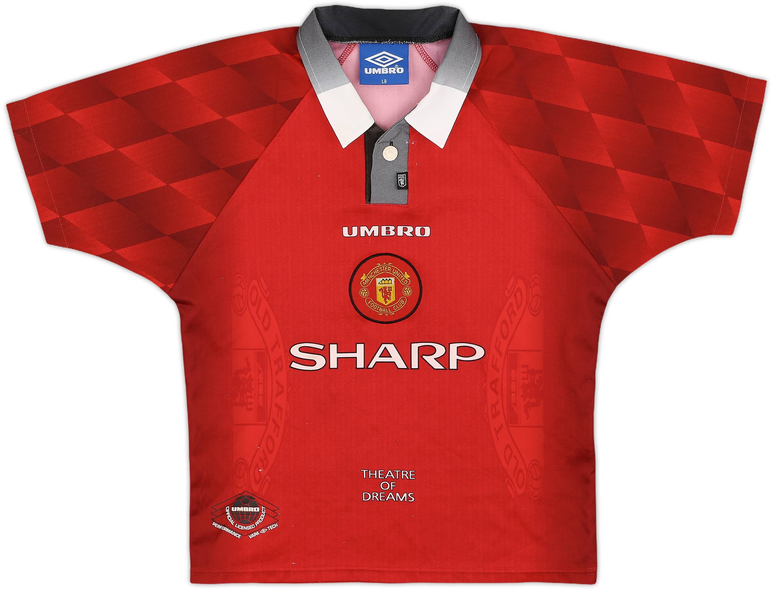ウェア Manchester United 1996 Home Uniform Manchester United 1996 L/S Home Uniform