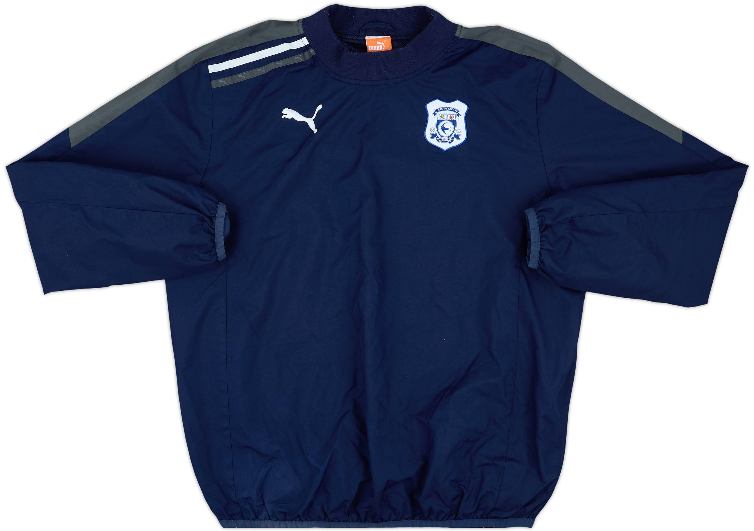 2011-12 Cardiff Puma Sweat Top - 8/10 - (L)