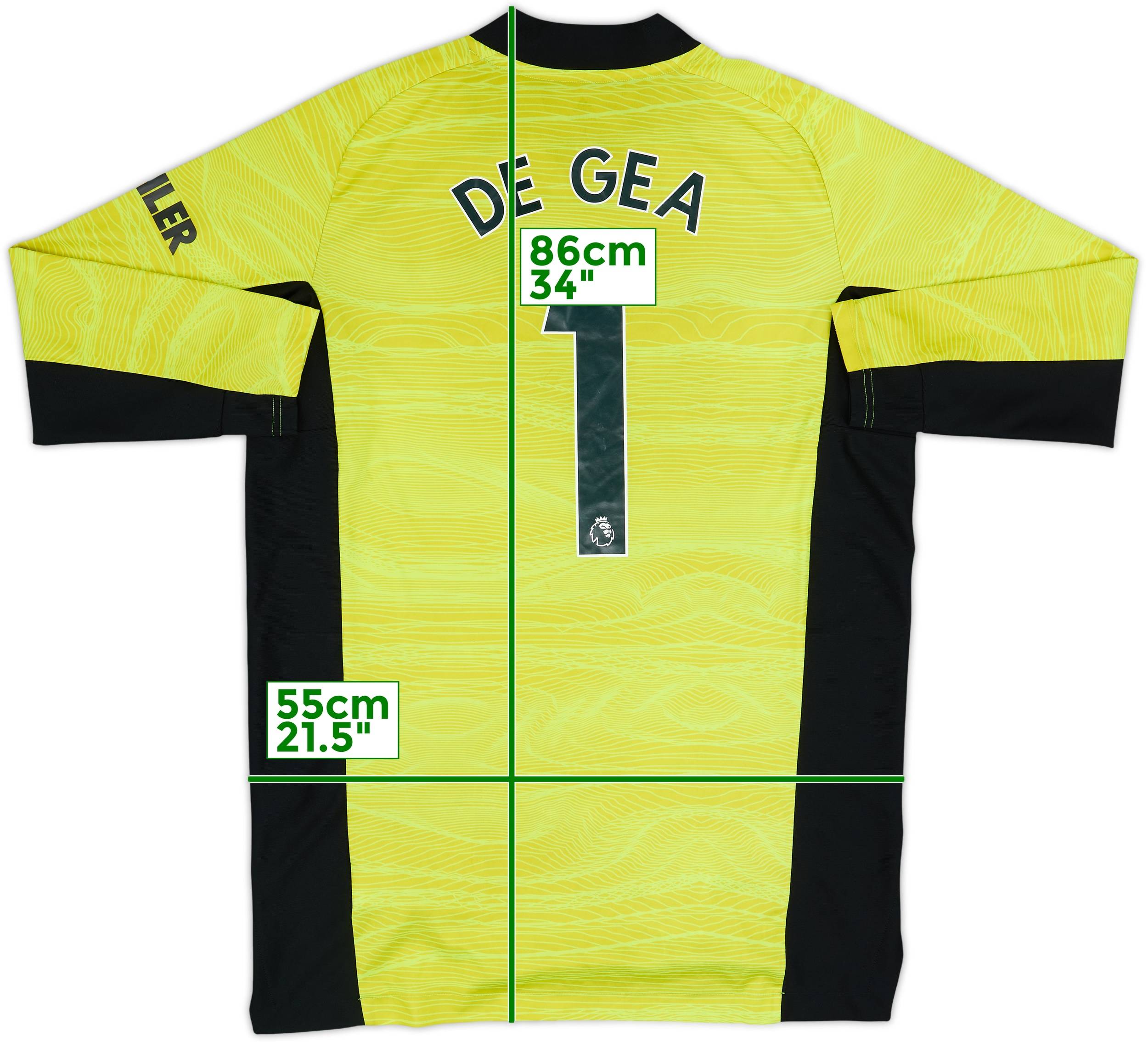 マンチェスター・ユナイテッド DE GEA ゴールキーパーシャツ 2021-22 Manchester United GK 3/4 Shirt Shirt De Gea #1 - 9