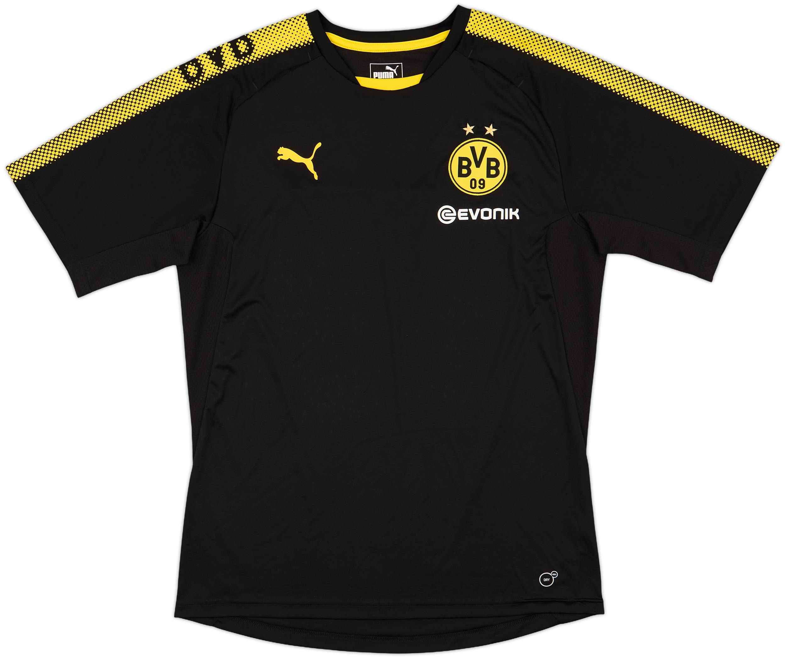 PUMA - PUMA ボルシア ドルトムンド 2017/2018 BVB トレーニングシャツ 2017-18 Borussia Dortmund Puma Training Shirt - 10/10 - (L)
