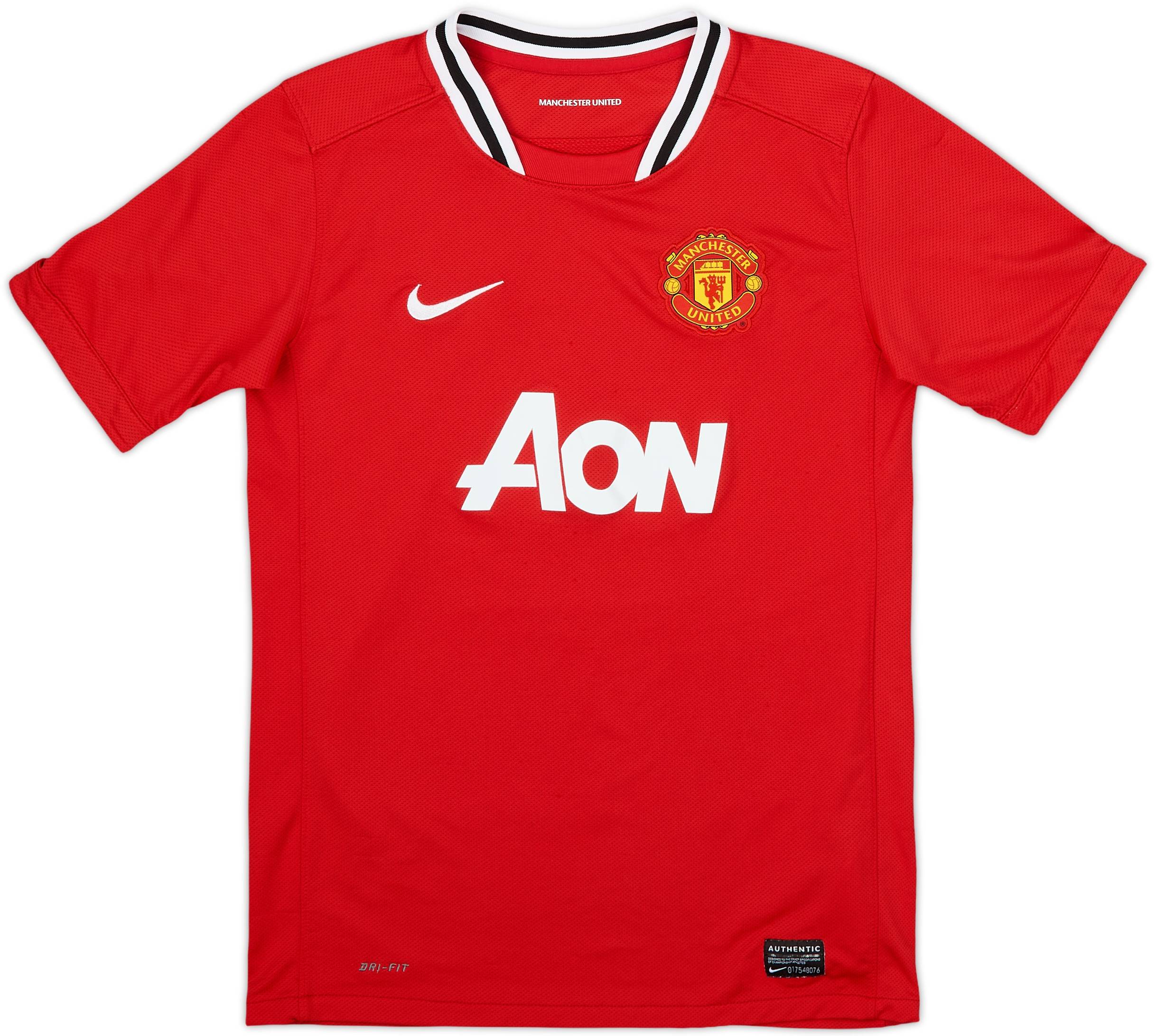 マンチェスター・ユナイテッド ROONEY 10番 シャツ 2009-10 Manchester United Home Shirt Rooney #10 - 8/10 - (M)