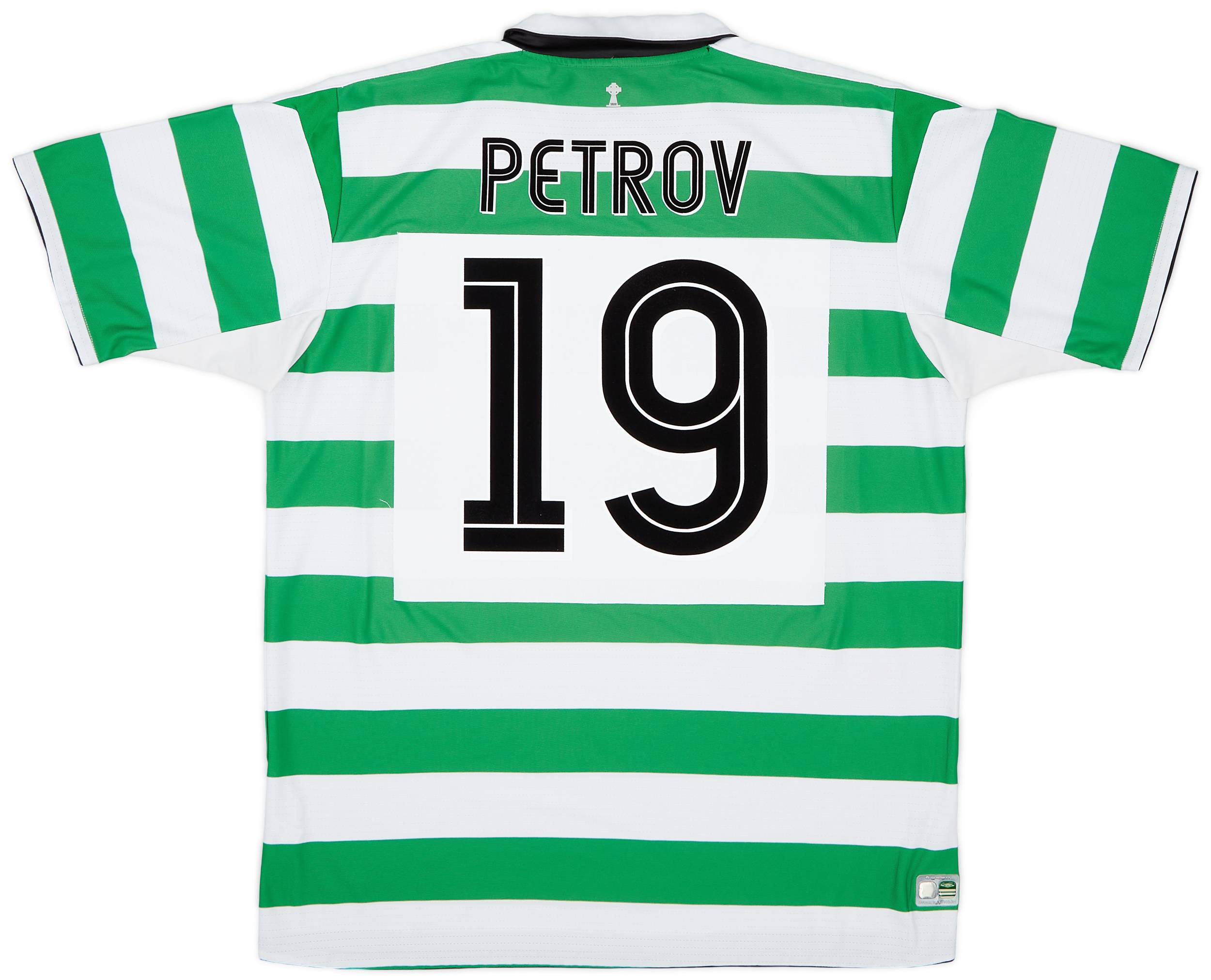 2004-05 Celtic Home Shirt Petrov #19  - 8/10 - (XL)