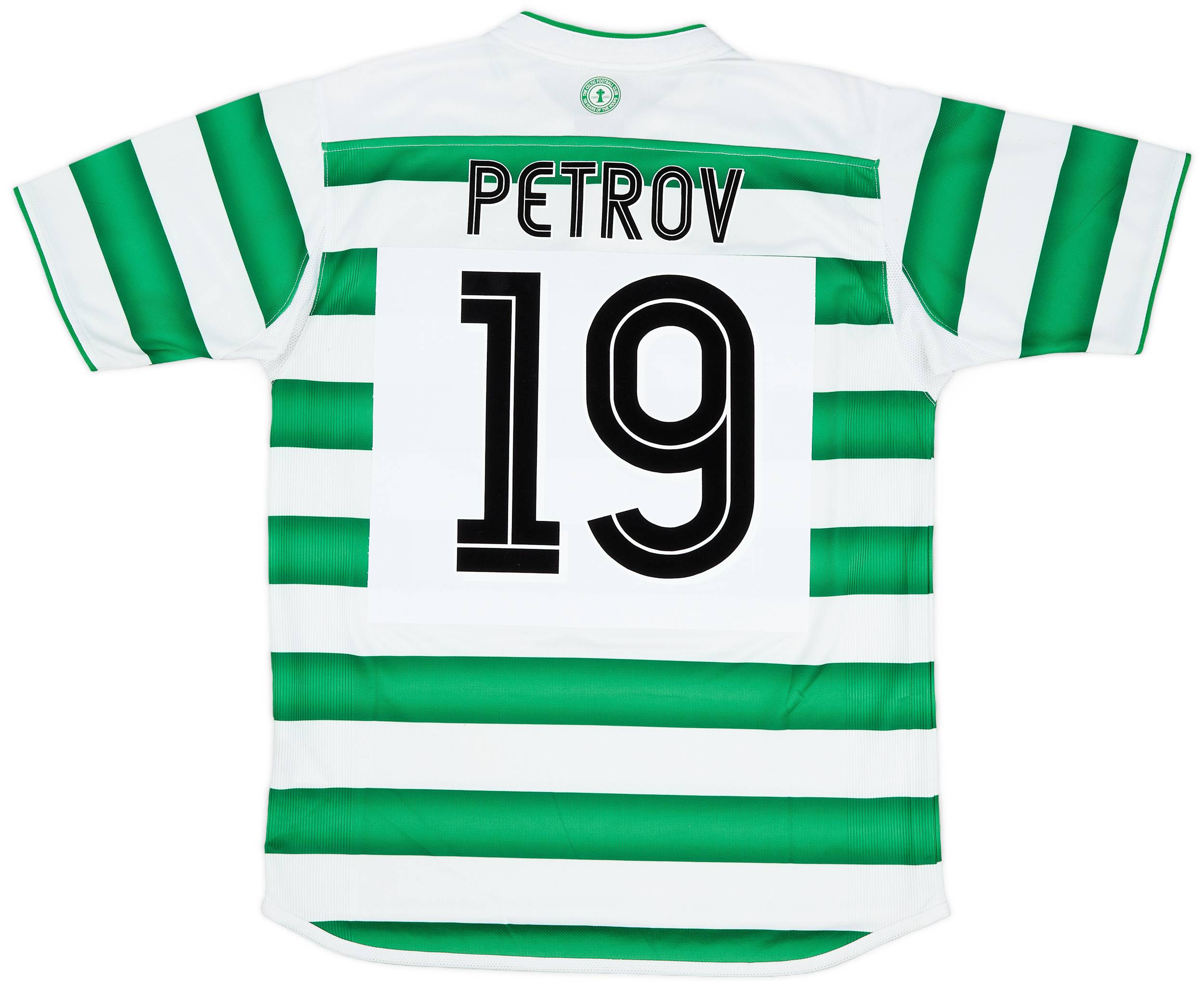 2003-04 Celtic Home Shirt Petrov #19 - 7/10 - (M)