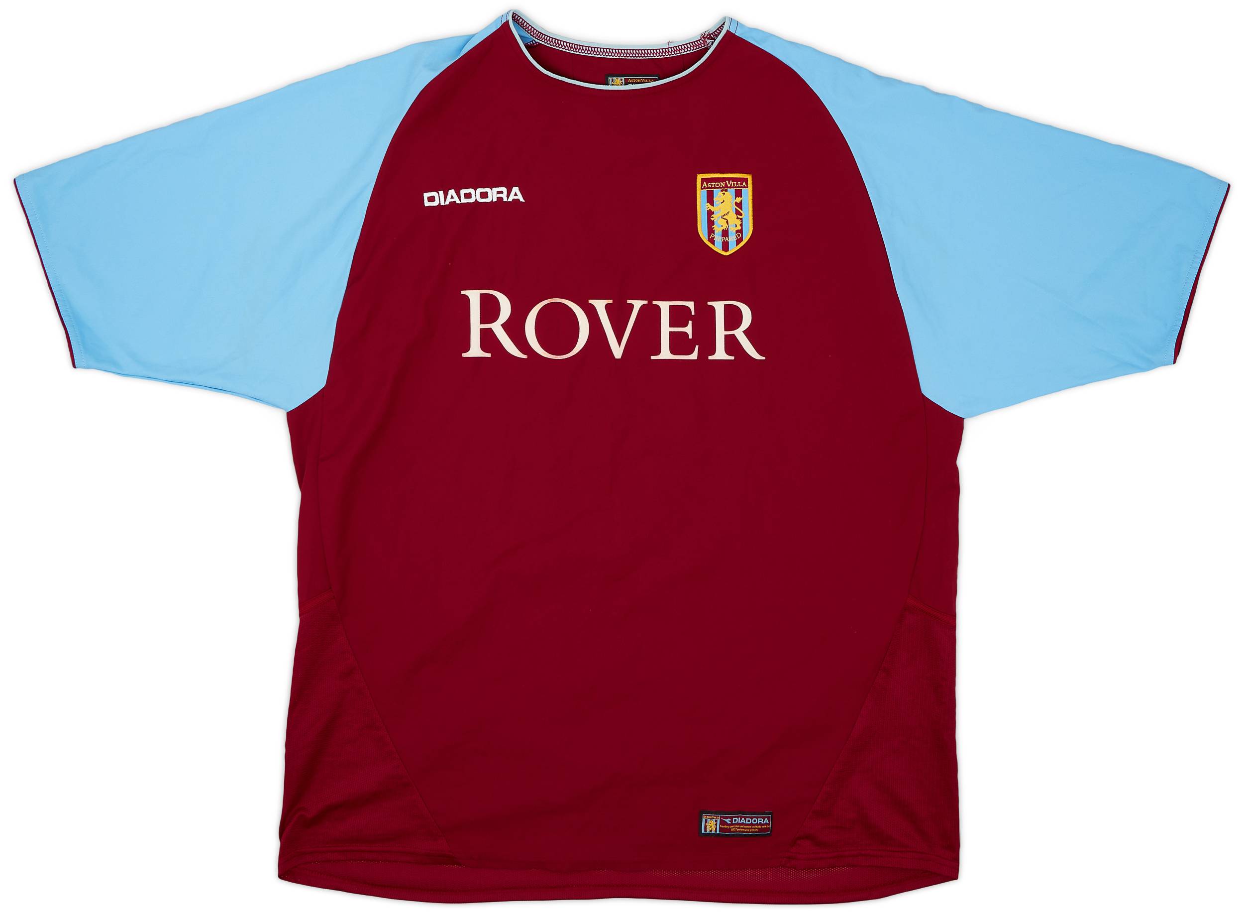 Aston Villa Diadora サッカーシャツ S ASTON VILLA 2003 2004 HOME SHIRT FOOTBALL SOCCER JERSEY