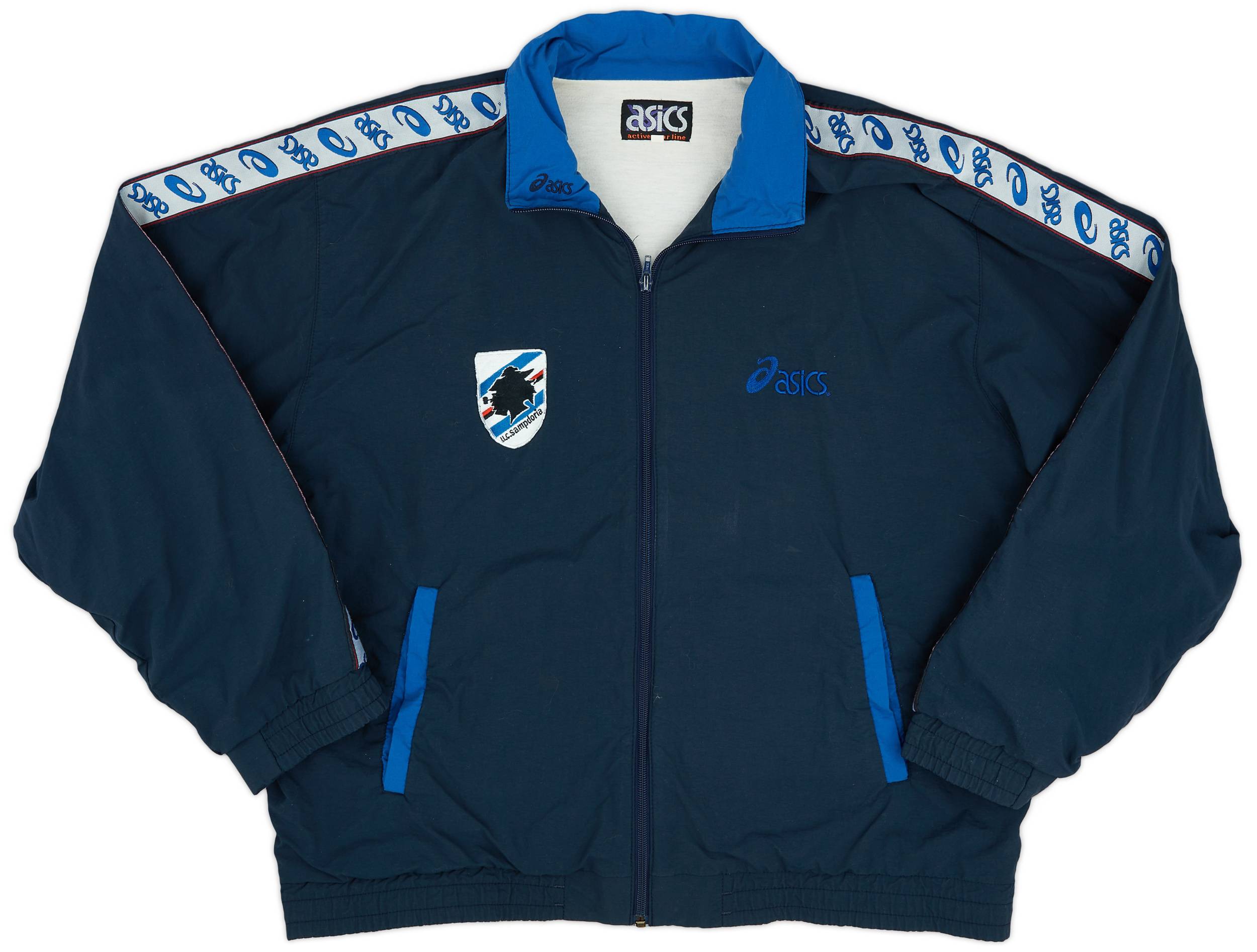 asics 日本代表　94/95 トラックジャケット　セットアップ　ドーハの悲劇 日本代表 ユニフォームドーハの悲劇モデル(asics製) 国内正規品 Lサイズ