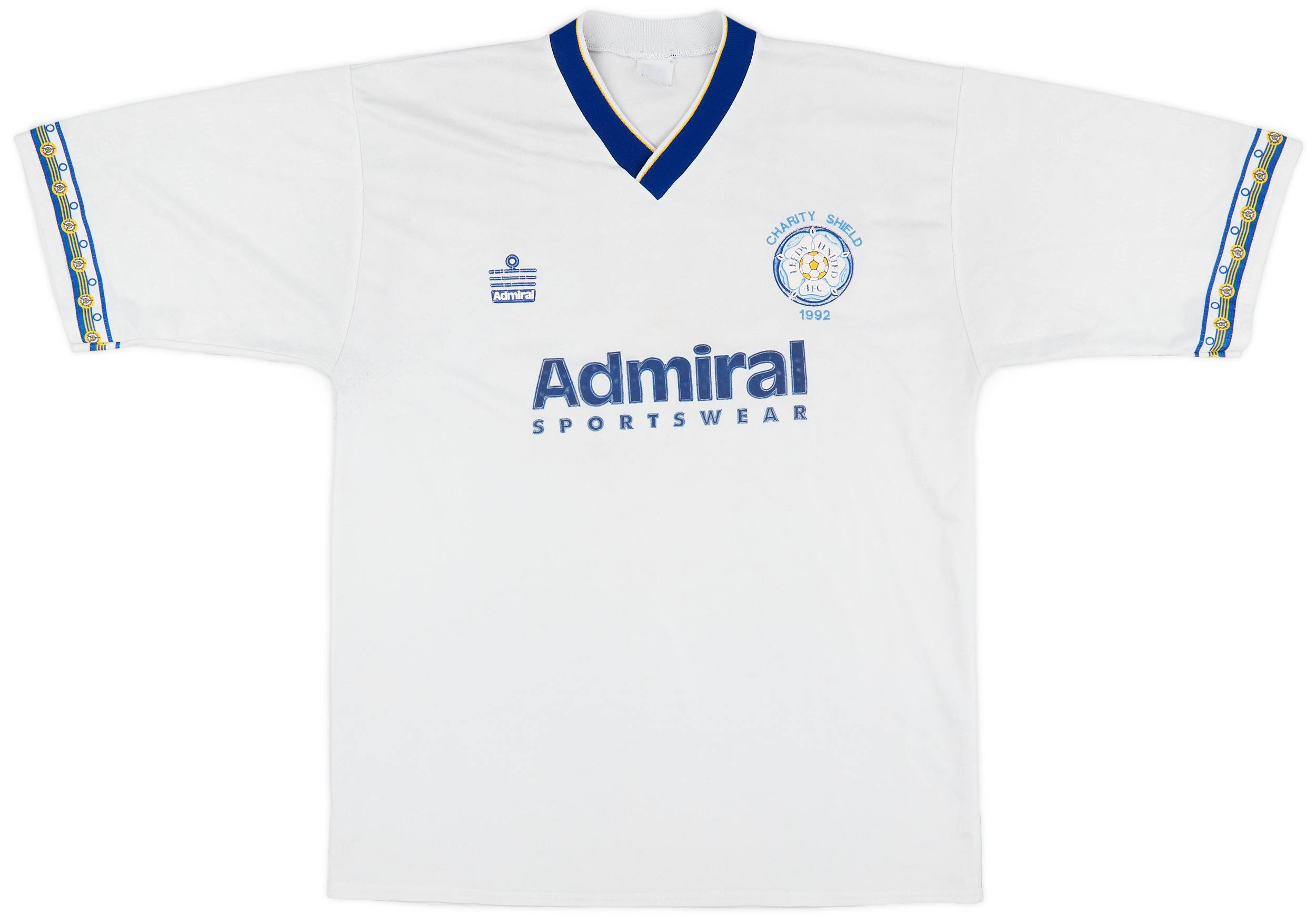 1992-93 Leeds United 'Charity Shield' Home Shirt - 6/10 - (L)