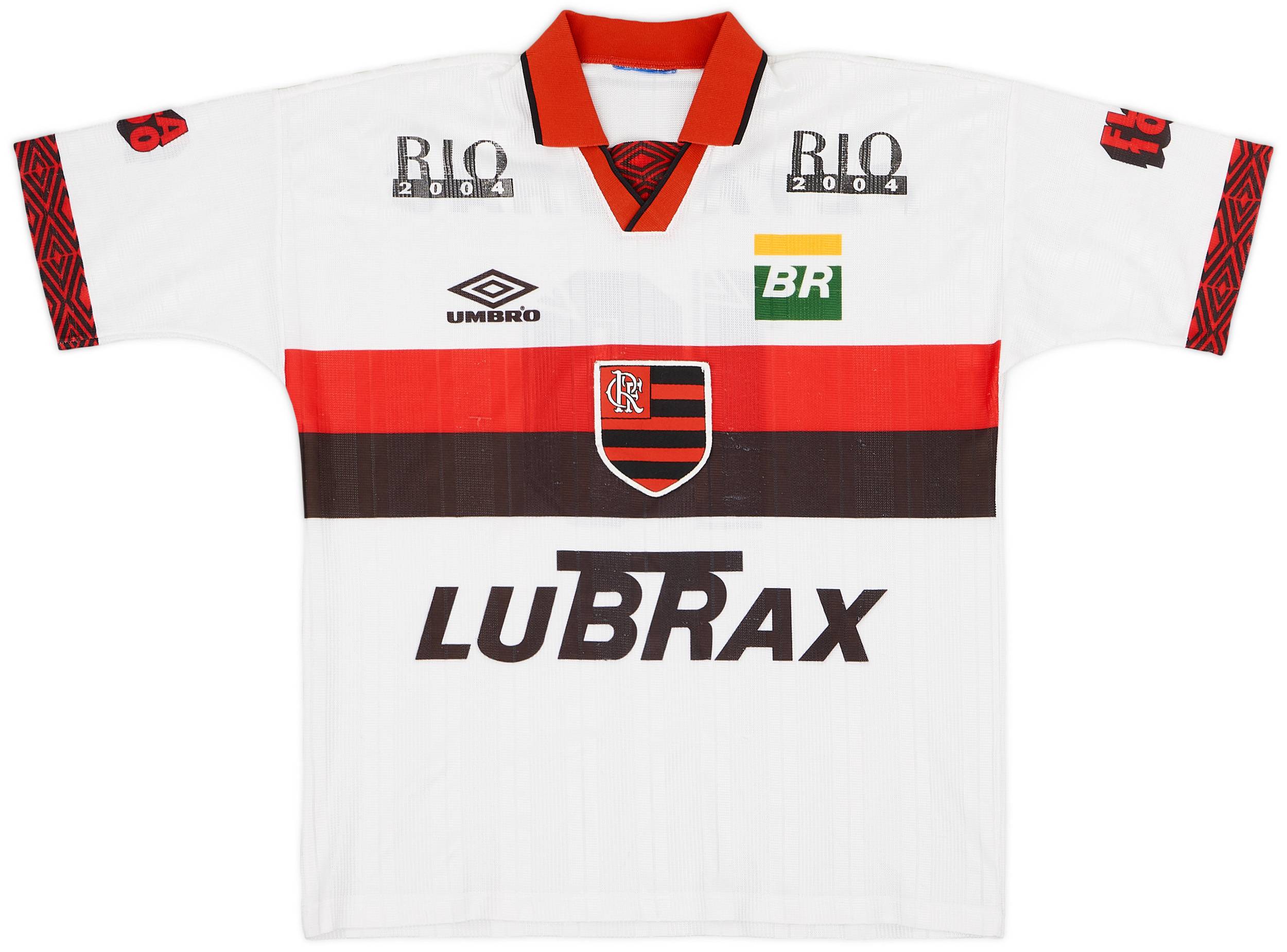 1995-96 Flamengo Centenary Away Shirt #10 - 8/10 - (L)