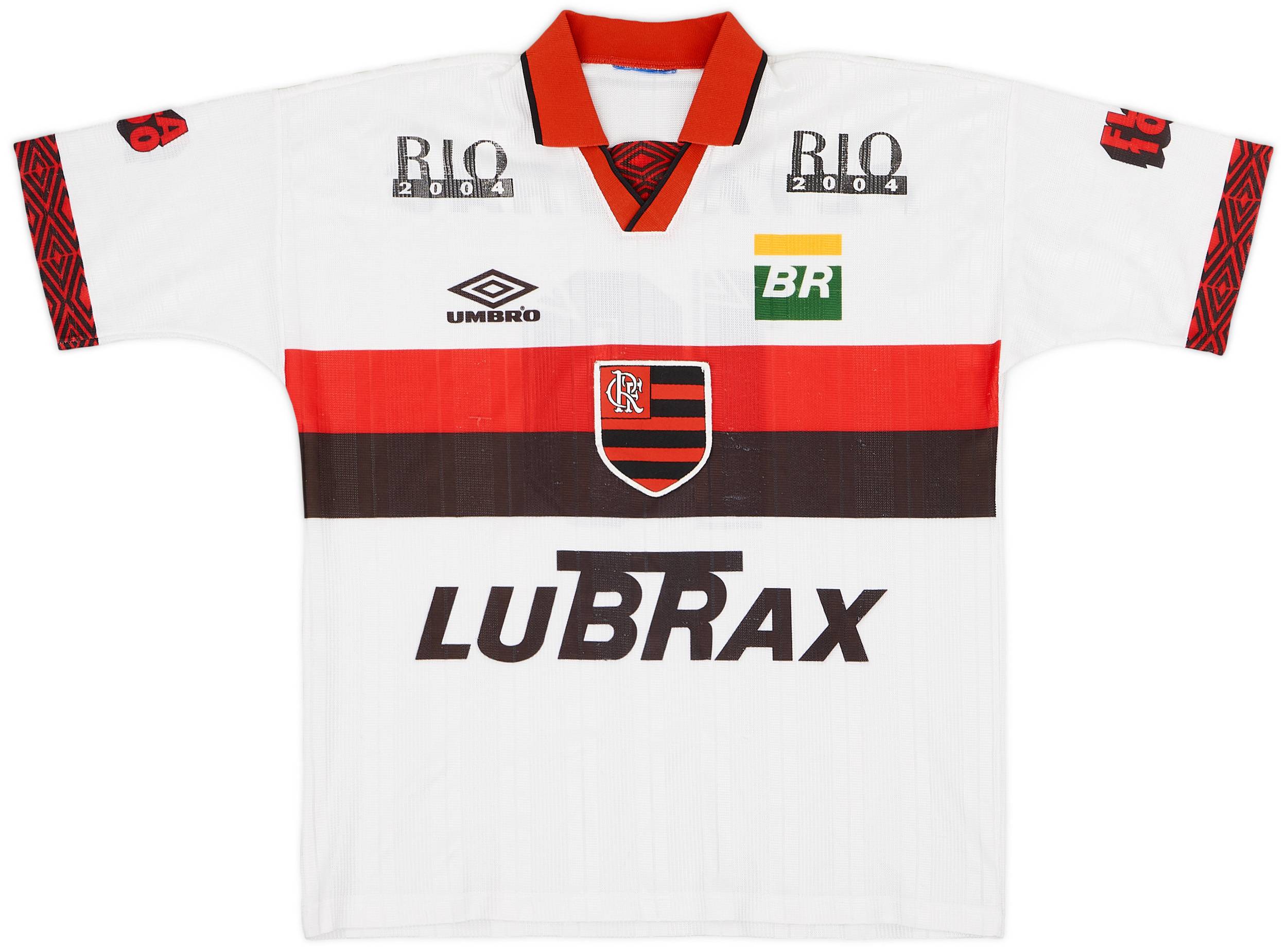 注目の 1995-96 (L) - 8/10 - #10 Shirt Away Centenary Flamengo ウェア
