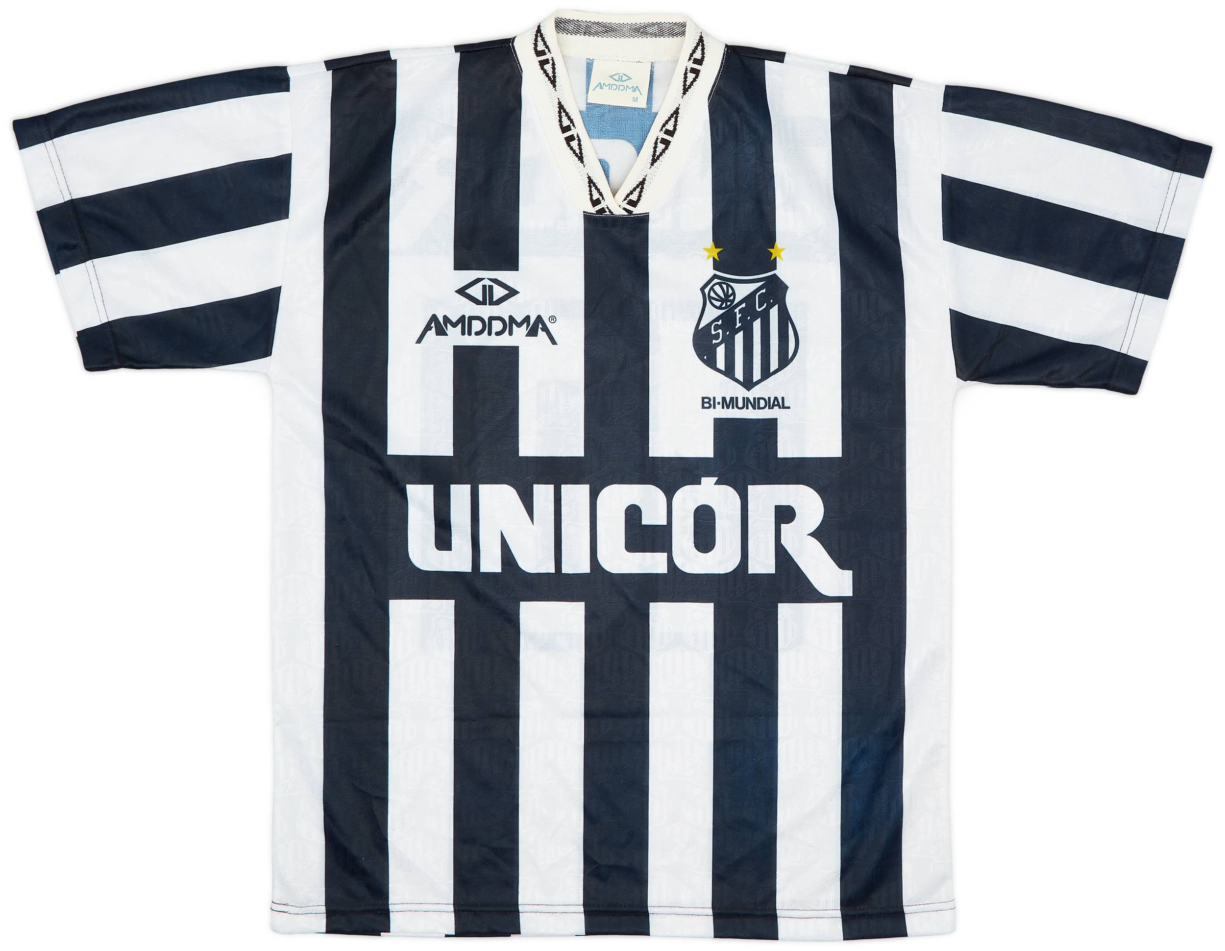 1995 Santos Away Shirt #10 - 8/10 - (M)