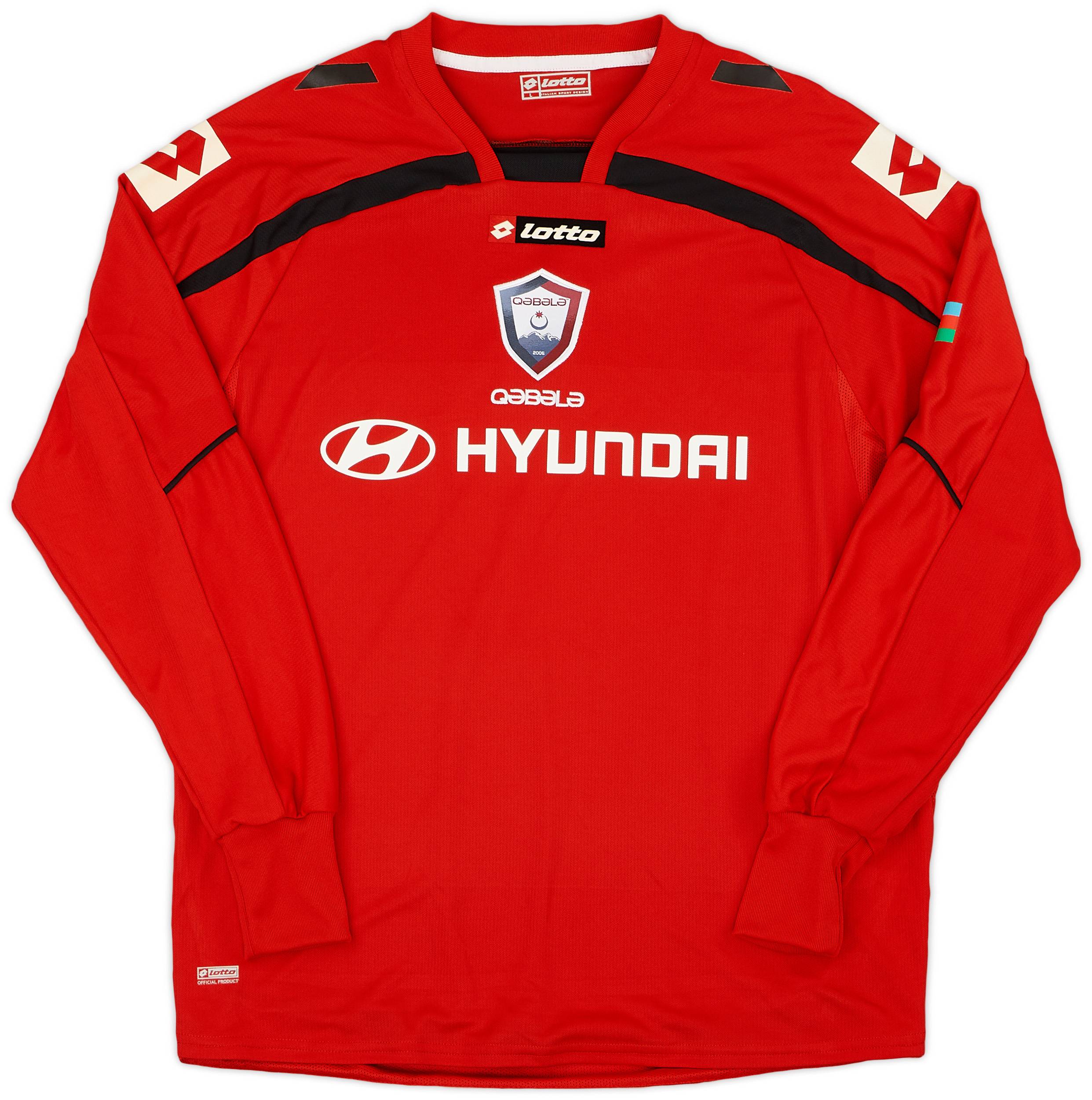 2010-11 Qabala FK Home L/S Shirt - 9/10 - (L)