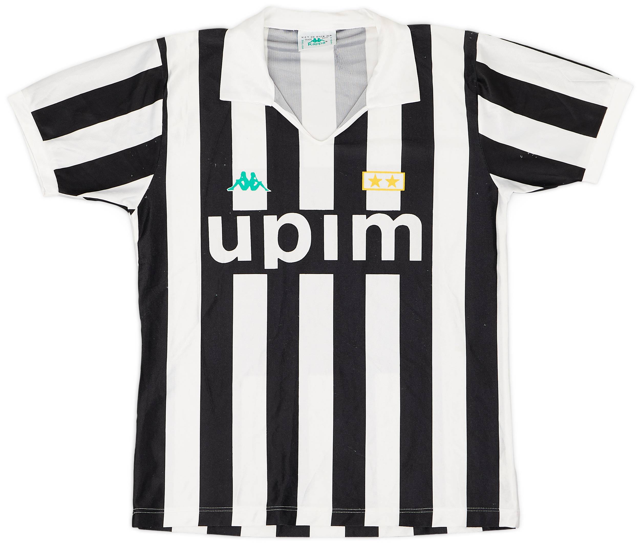 1991-92 Juventus Basic Home Shirt - 8/10 - (M)