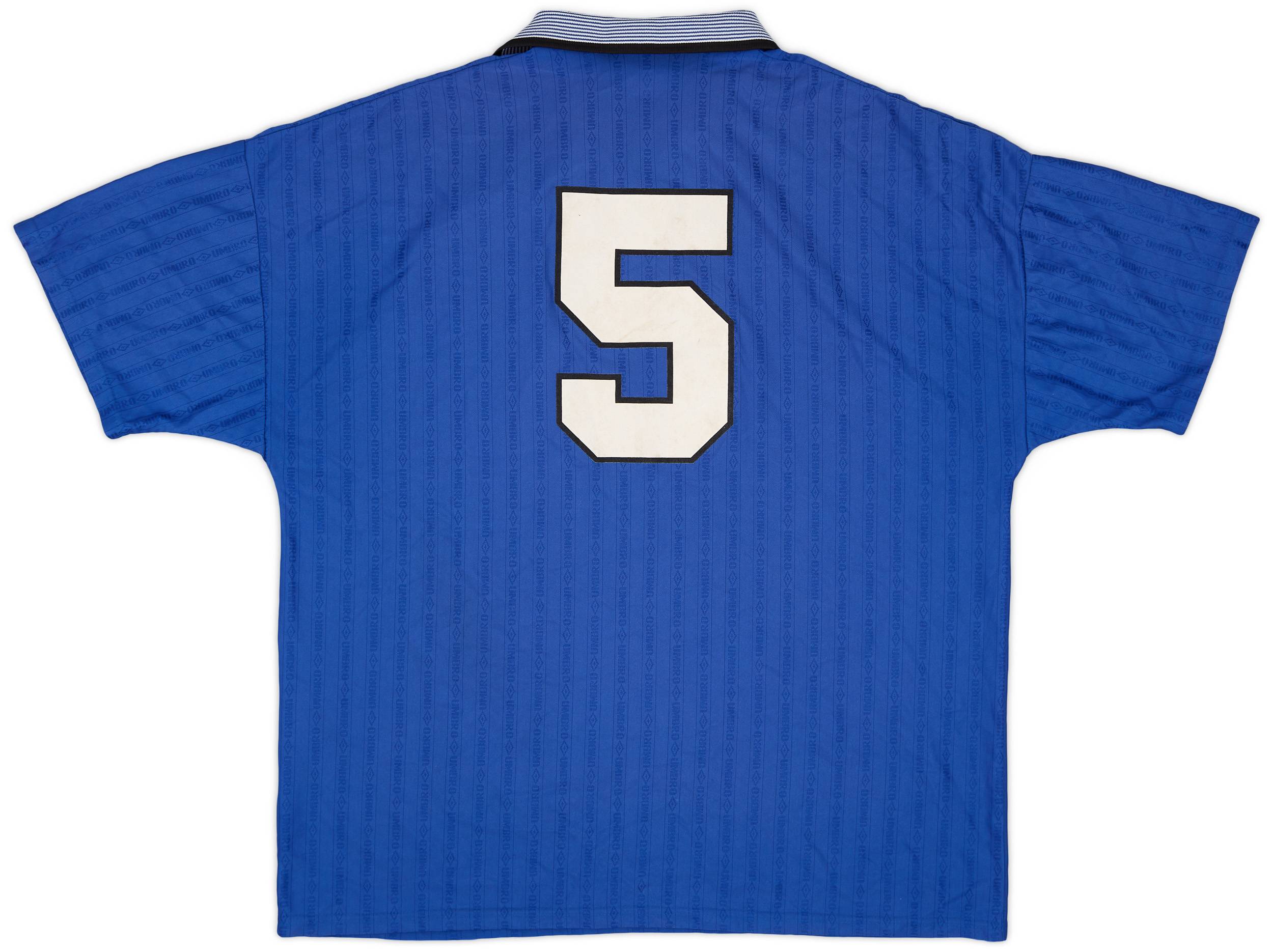 1995-97 Everton Home Shirt #5 - 8/10 - (XXL)