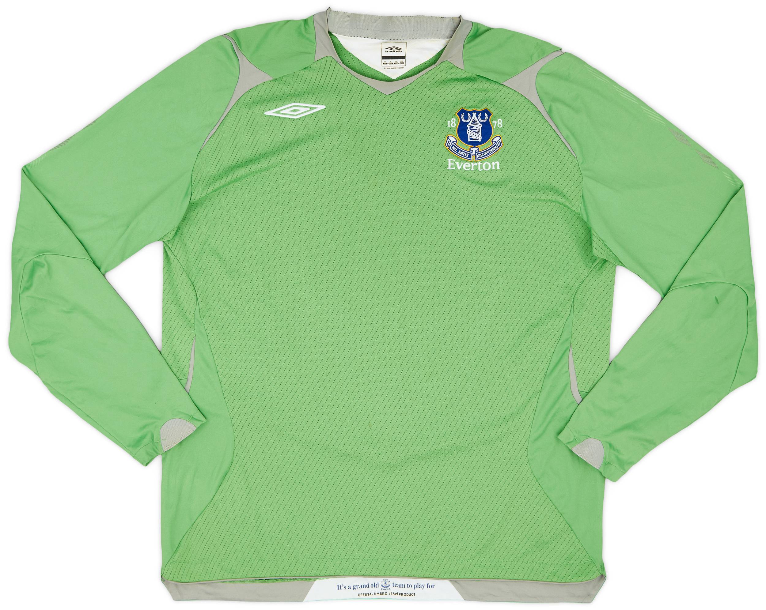 2008-09 Everton GK Shirt - 9/10 - (XL)