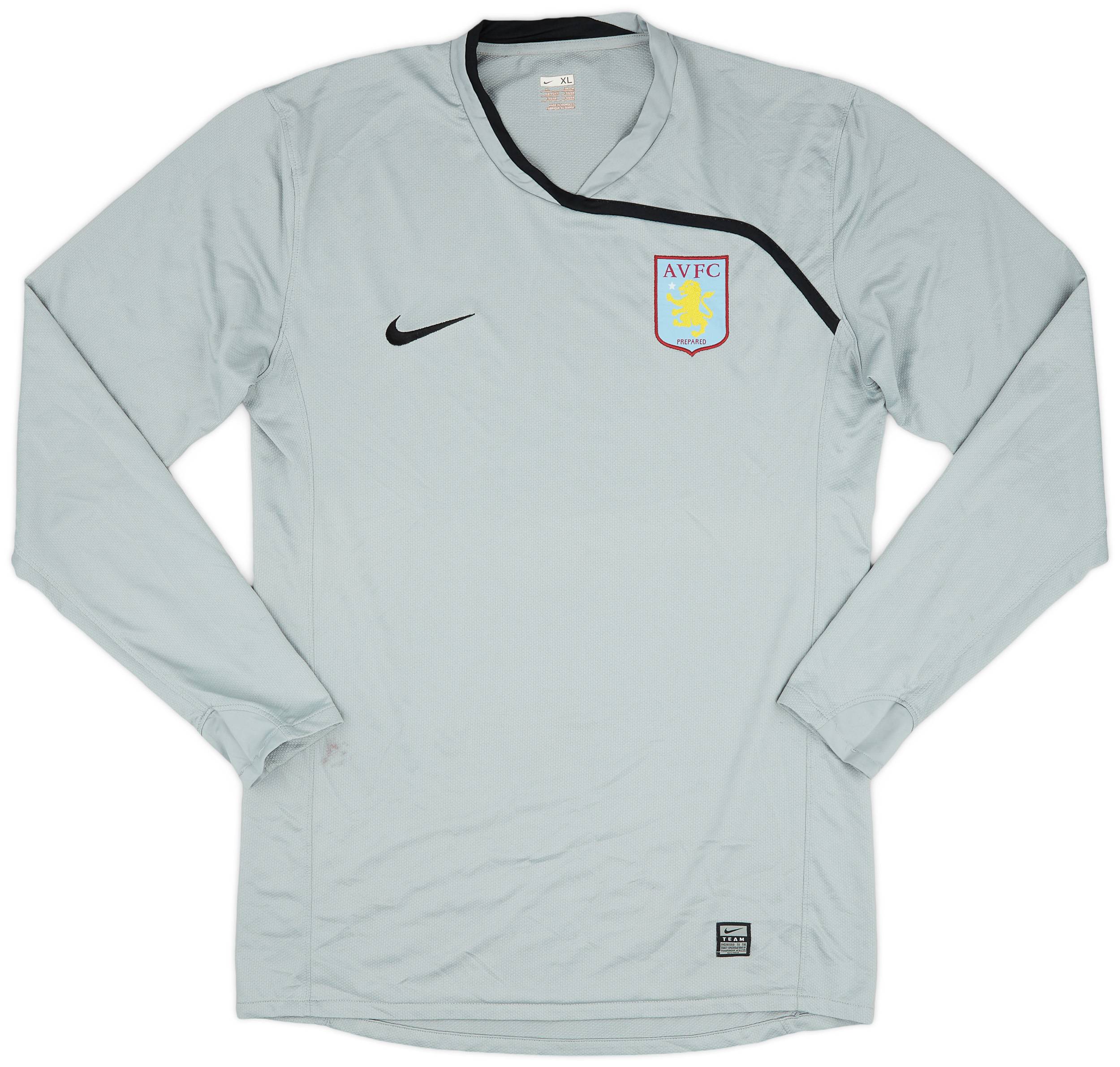 2008-09 Aston Villa Player Issue GK Shirt - 8/10 - (XL)