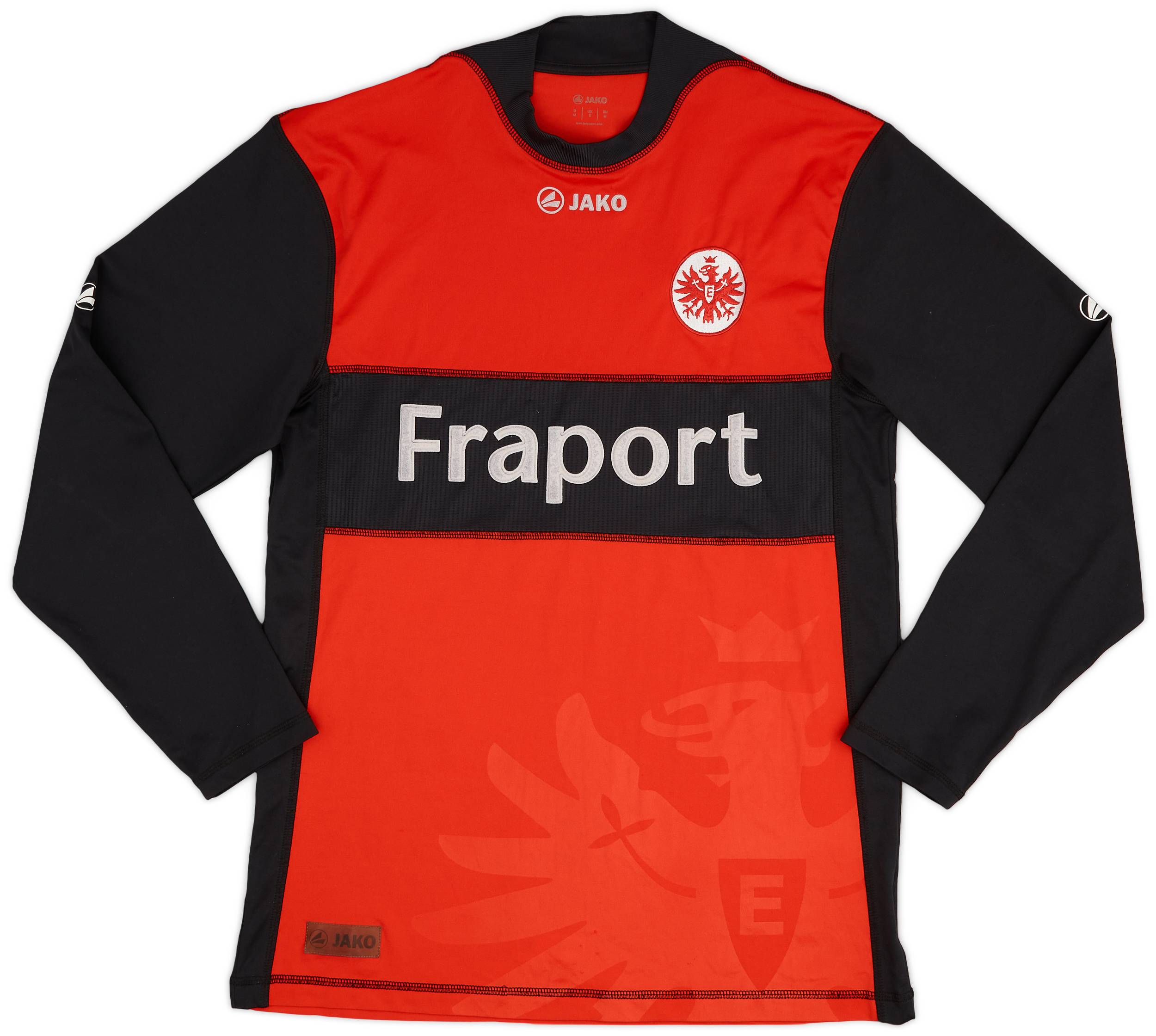 2009-10 Eintracht Frankfurt Home L/S Shirt - 7/10 - (S)