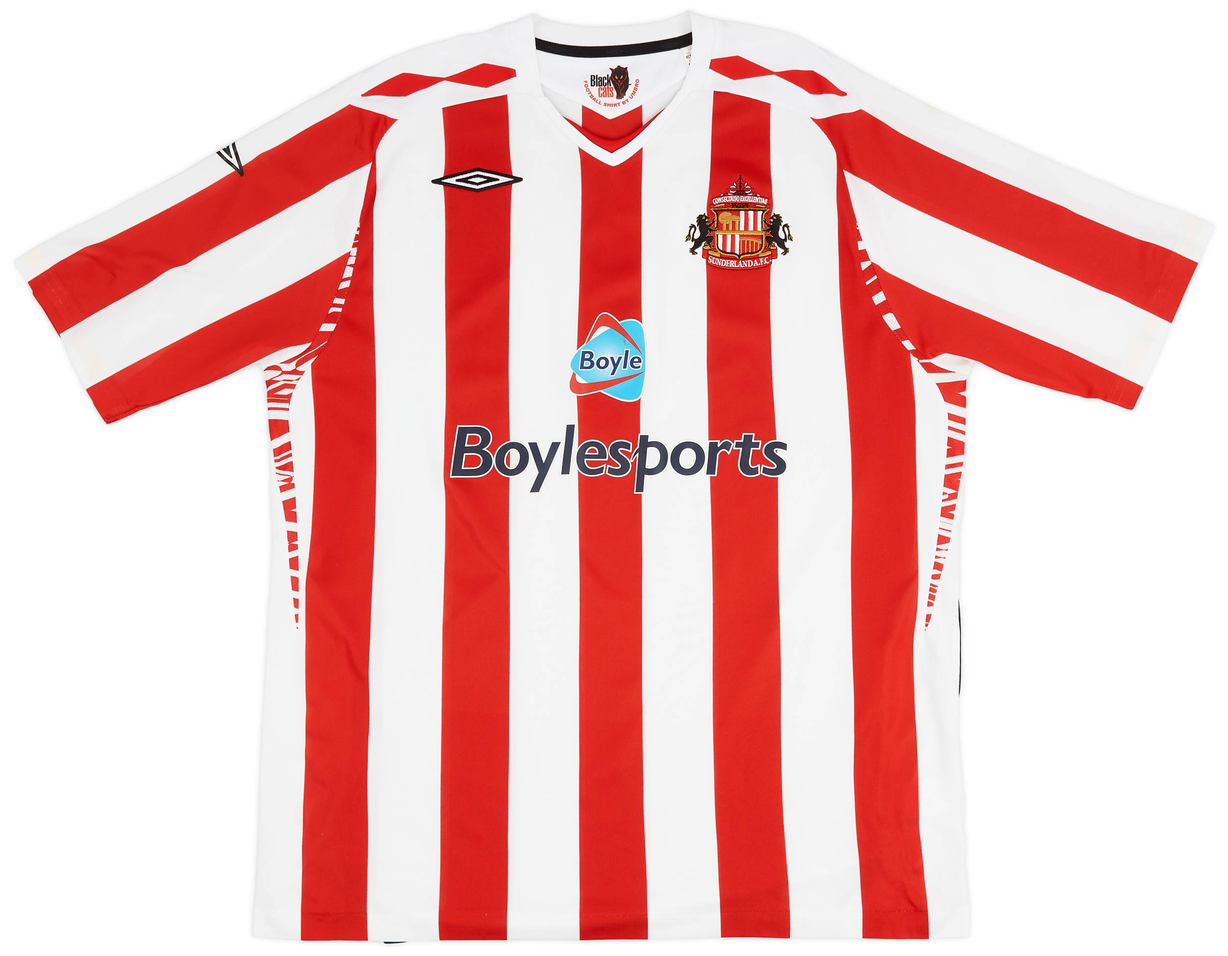 2007-08 Sunderland Home Shirt - 9/10 - (XXL)
