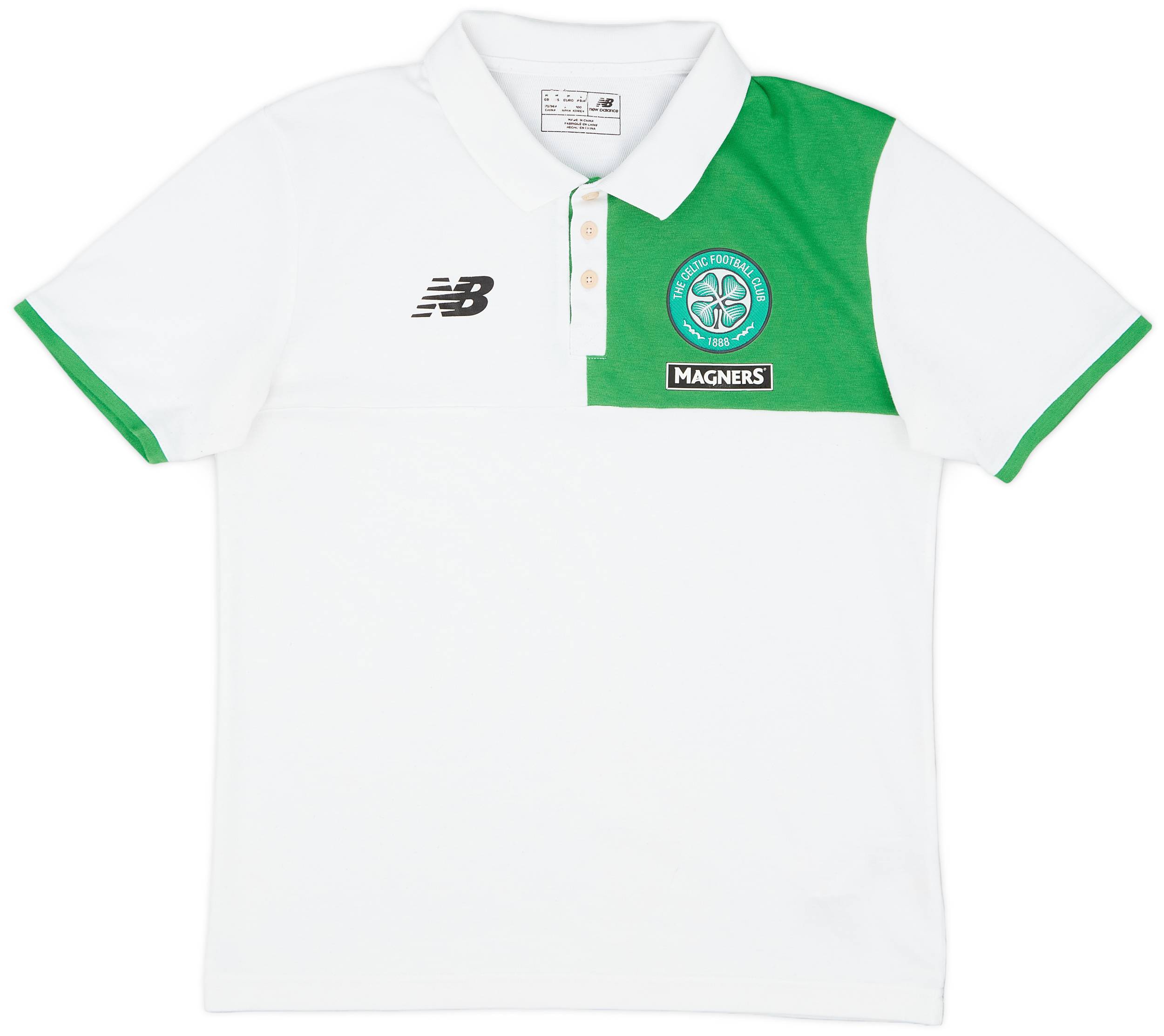 2016-17 Celtic New Balance Polo Shirt - 6/10 - (M)