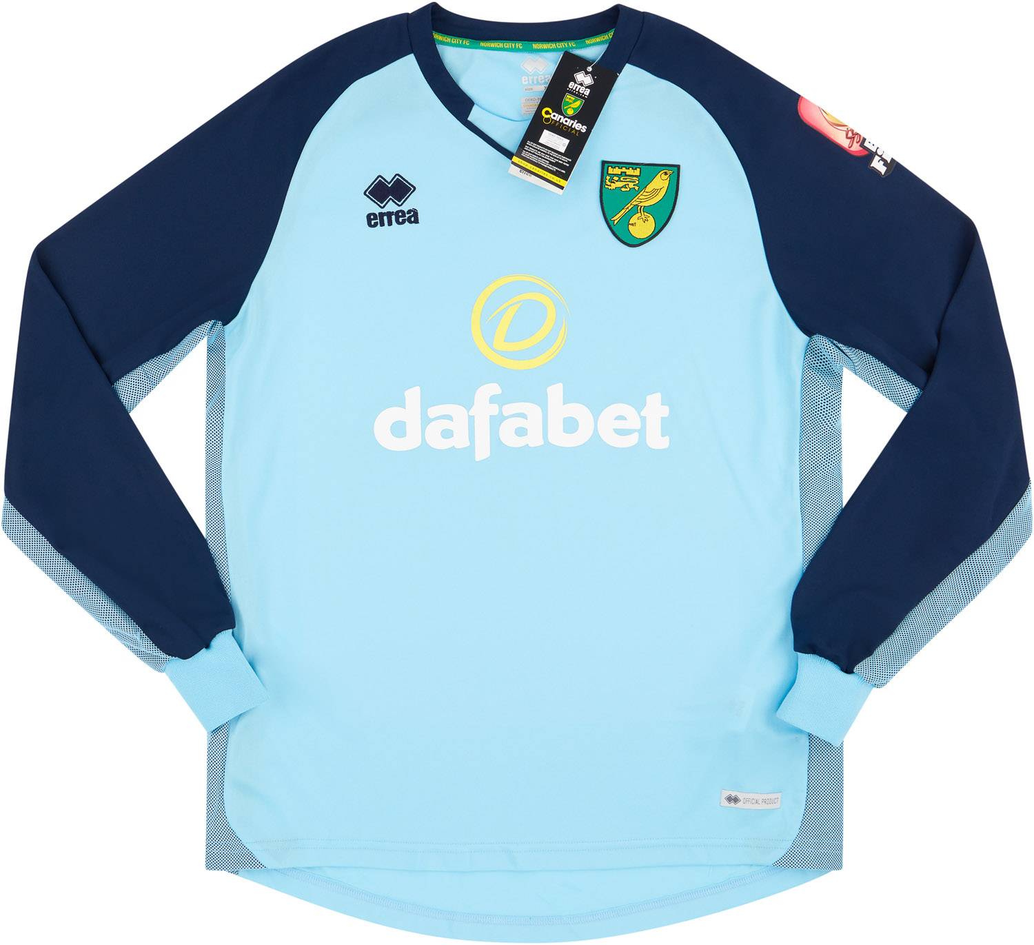 2019-20 Norwich GK Home Shirt
