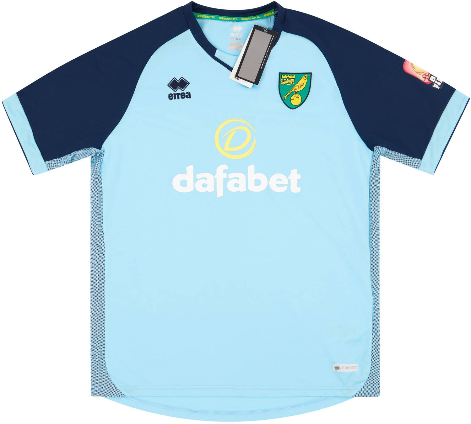 2019-20 Norwich GK Home S/S Shirt