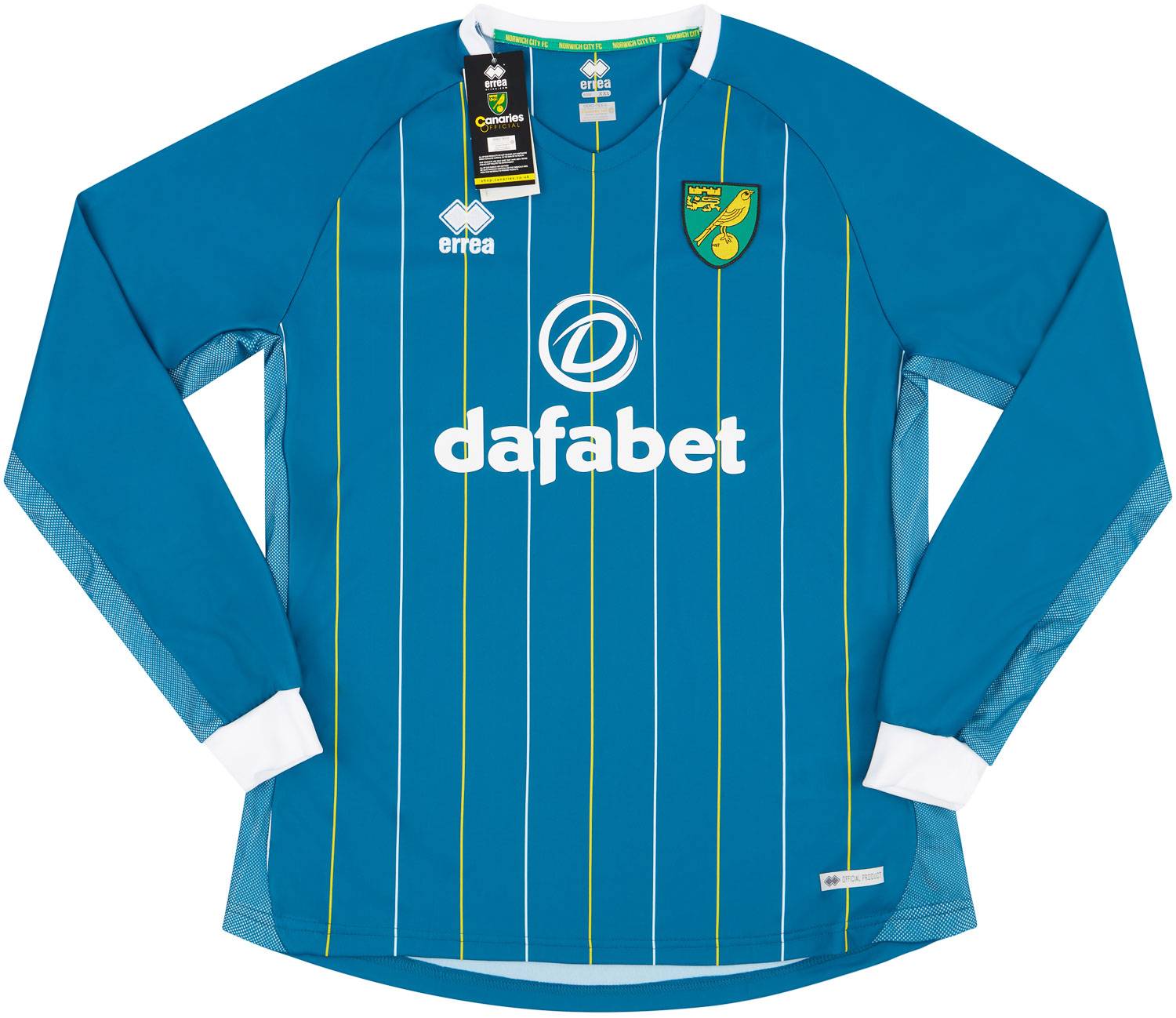 2020-21 Norwich Away L/S Shirt