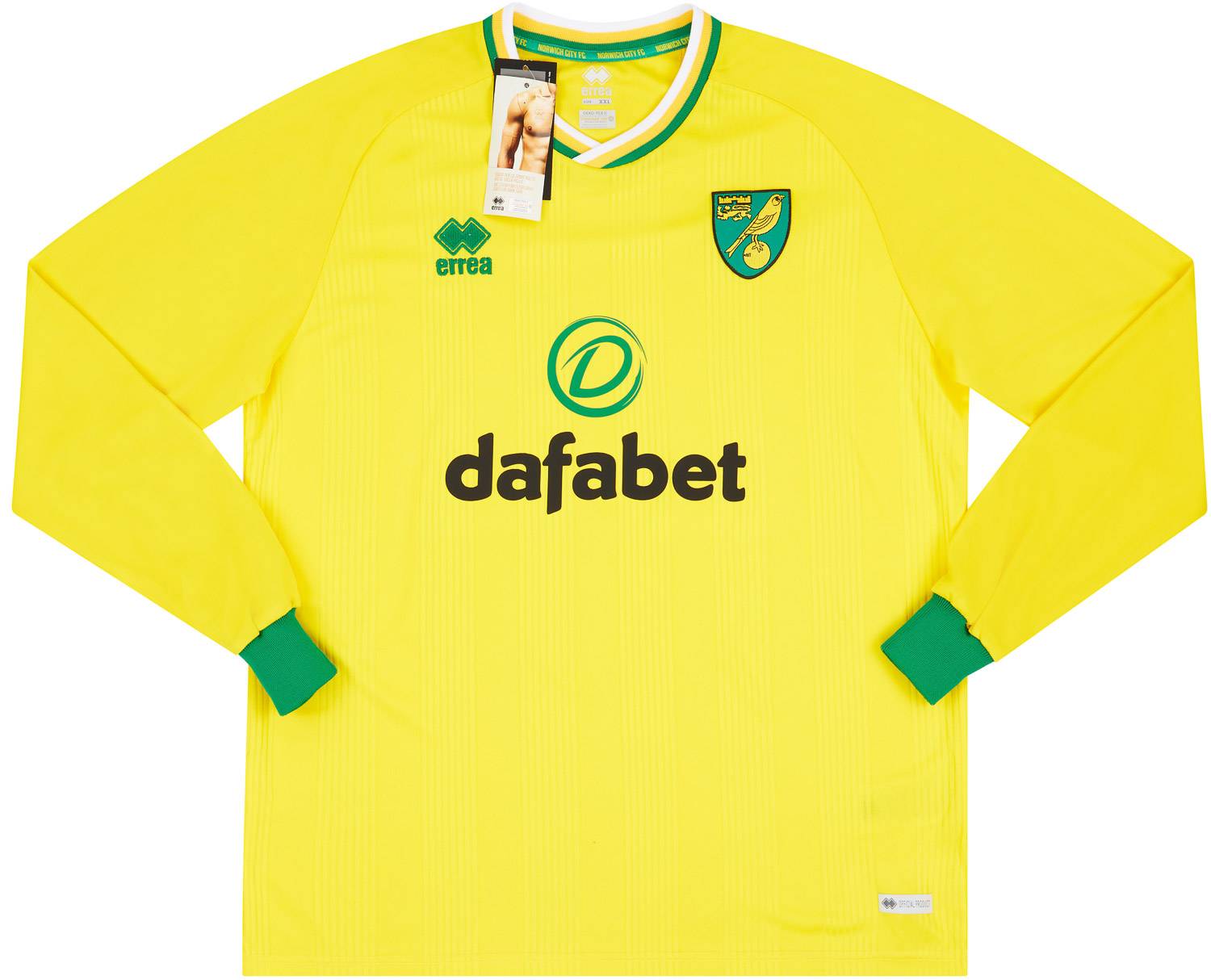 2020-21 Norwich Home L/S Shirt
