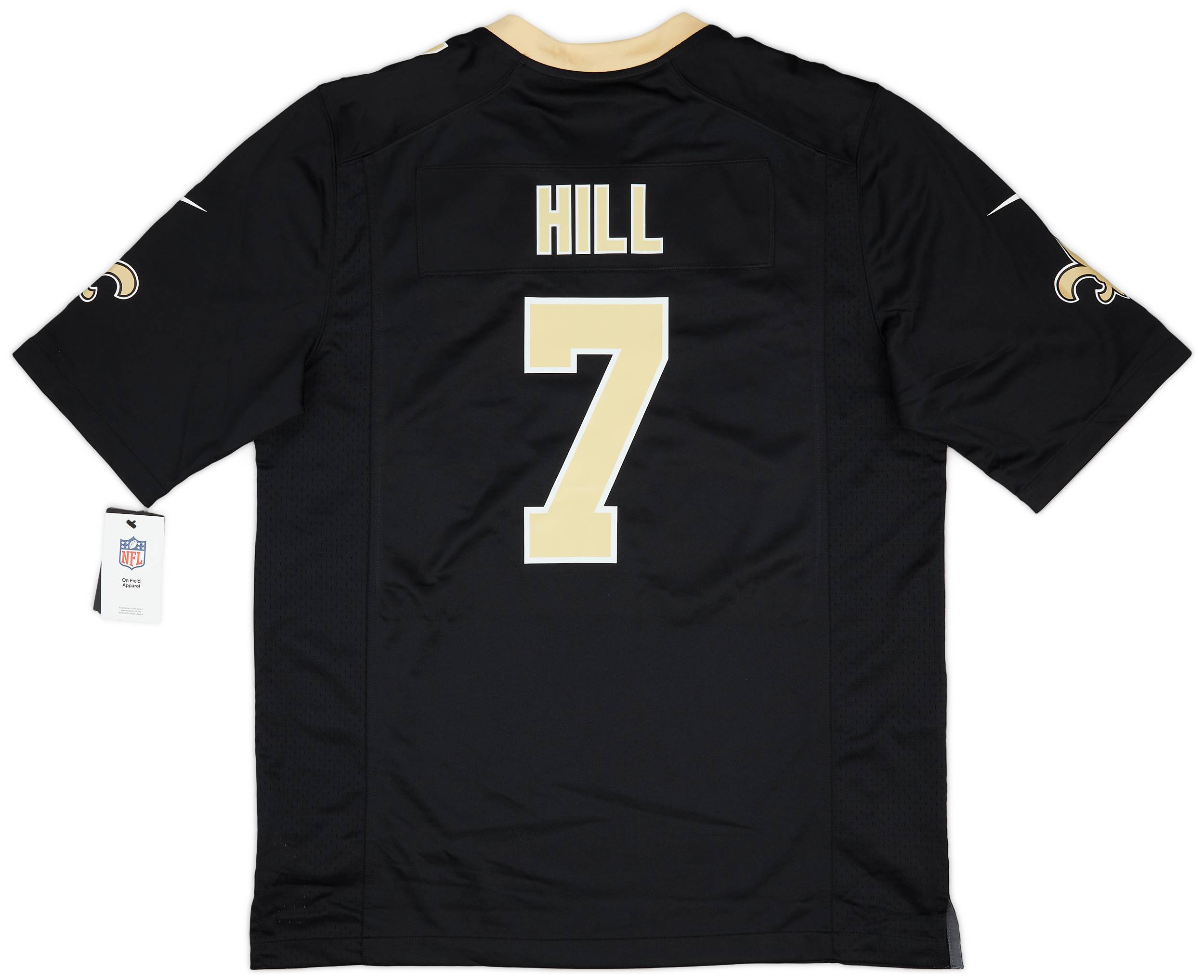NFL SAINTS　ゲームシャツ No.23 Men's Nike Nathan Shepherd Black New Orleans Saints Game Jersey
