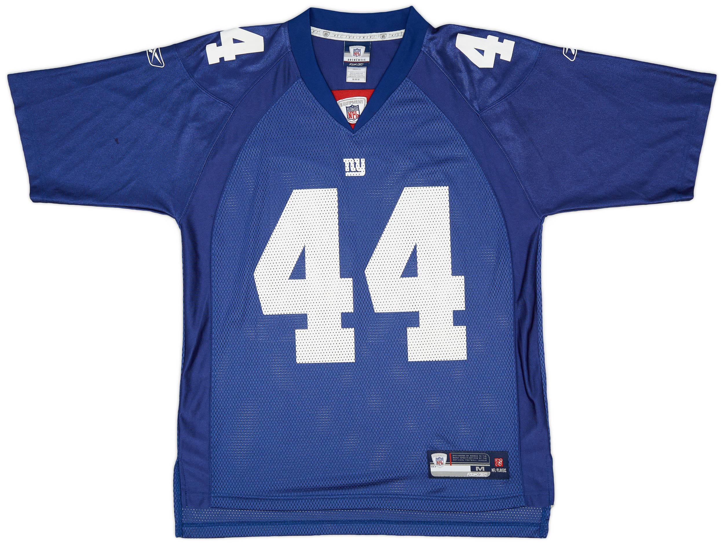 2007 New York Giants Bradshaw #44 Reebok On Field Home Jersey (Very Good) M