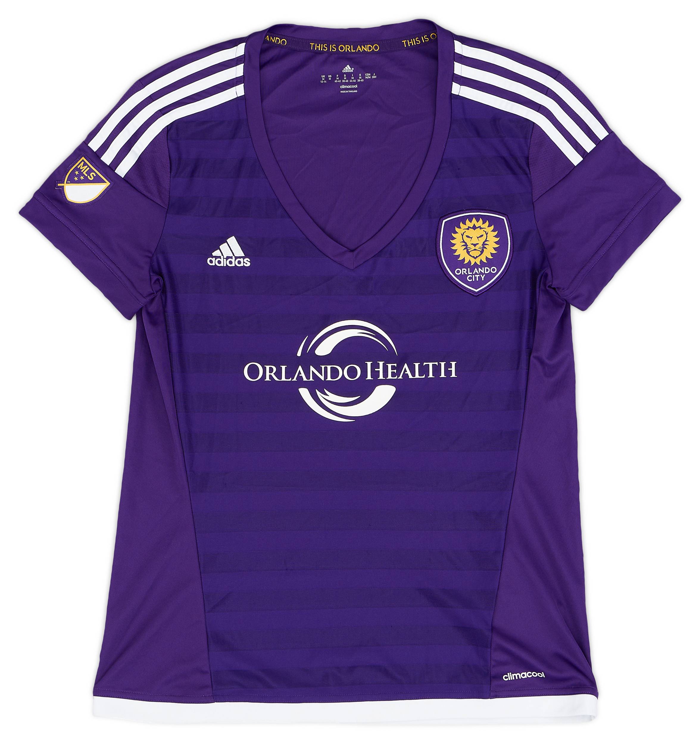 2015 Orlando City Home Shirt - 9/10 - (Women's M)