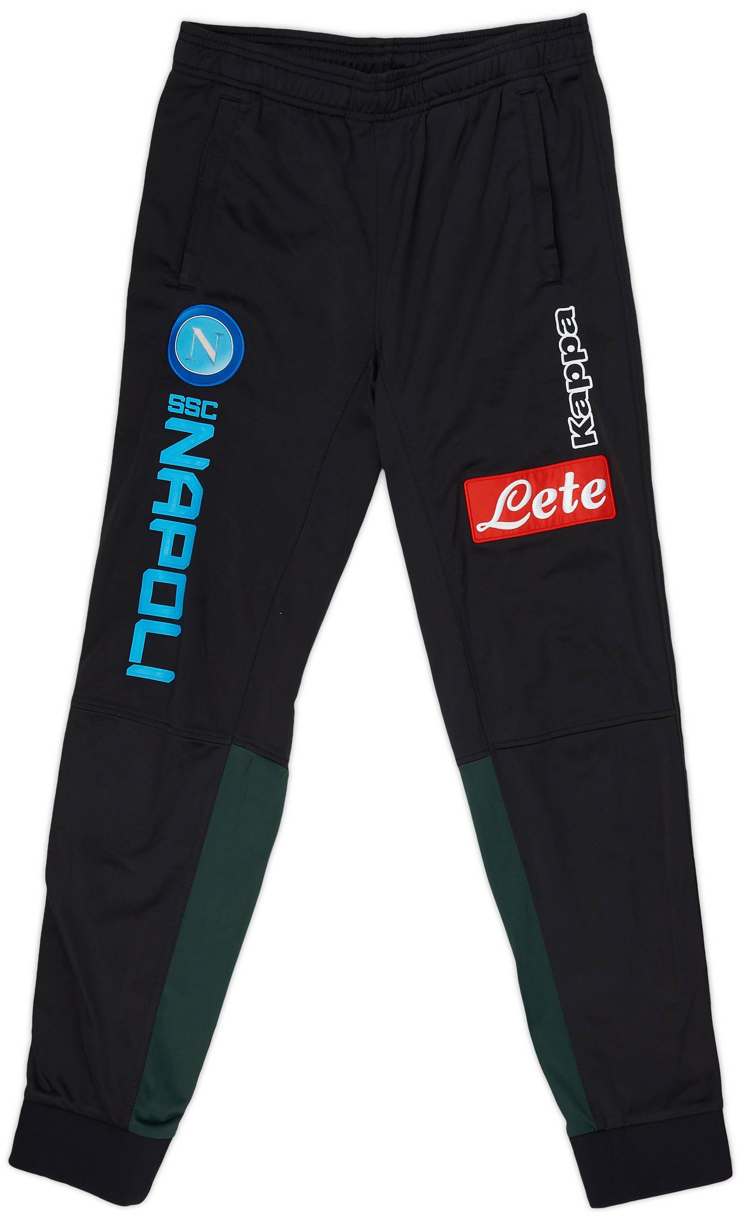 2018 19 Napoli Kappa Sweat Pants Bottoms 8 10 M