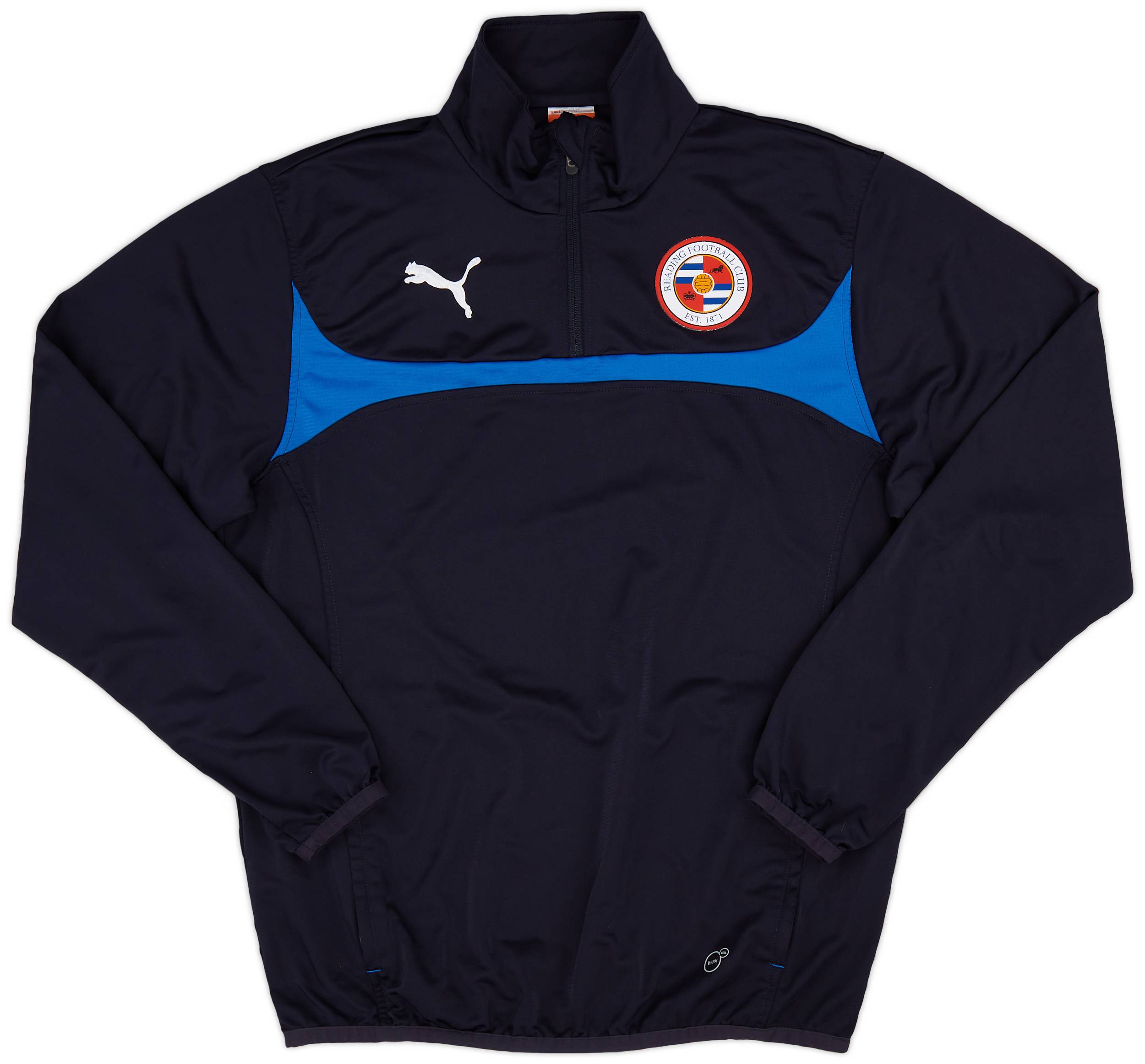 2014-15 Reading Puma 1/4 Zip Drill Top - 9/10 - (L)