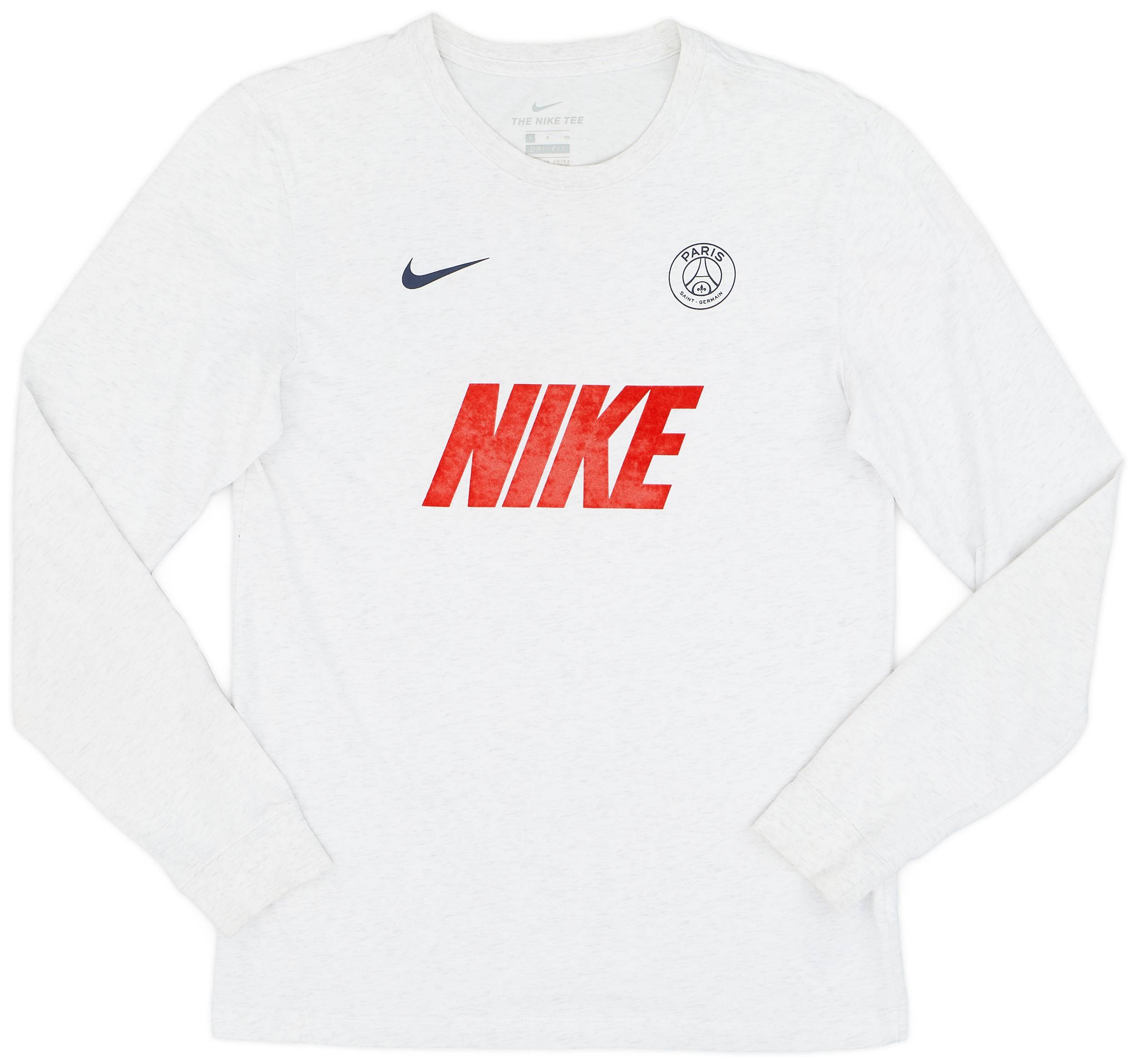 2019-20 Paris Saint-Germain Nike Leisure L/S Shirt - 9/10 - (S)