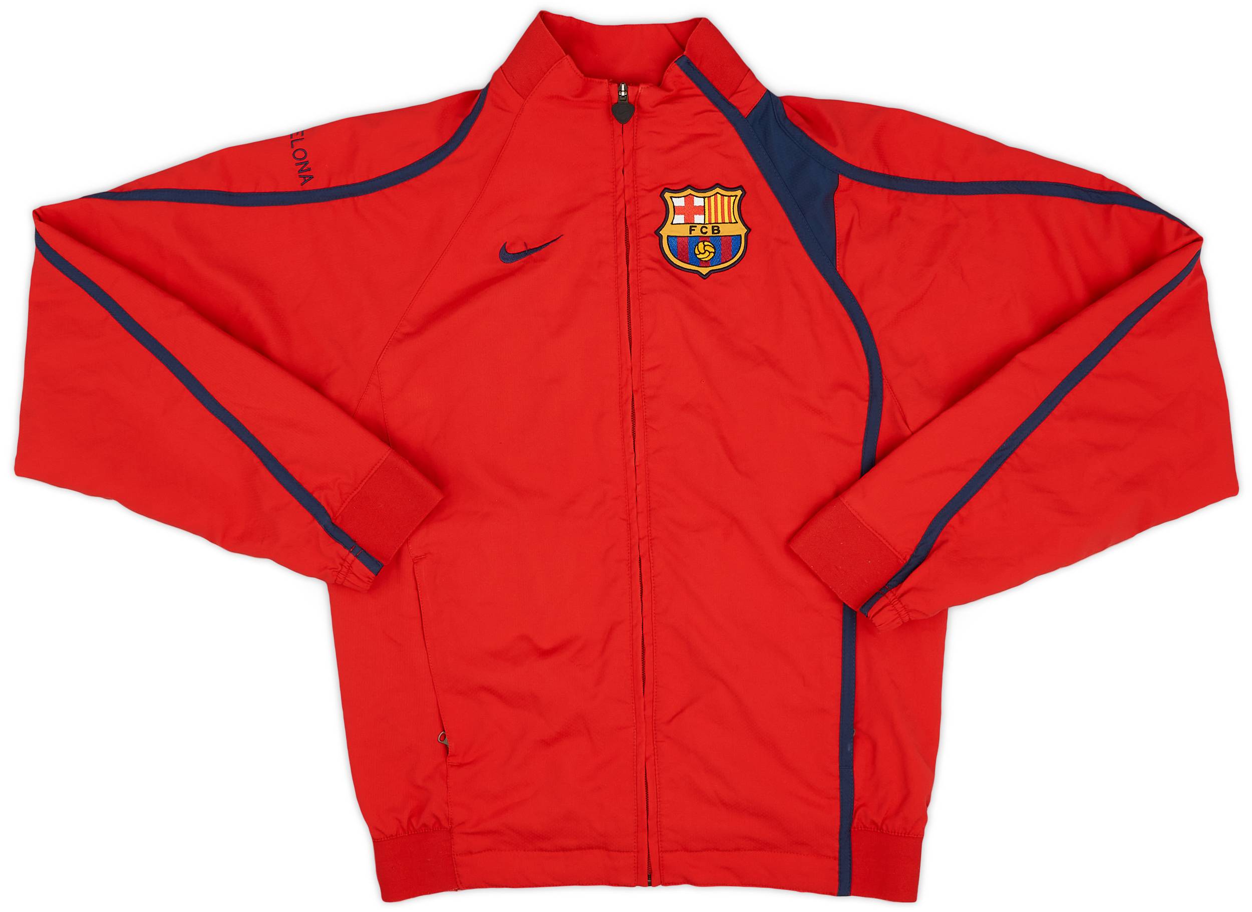 2007-08 Barcelona Nike Track Jacket - 7/10 - (S)