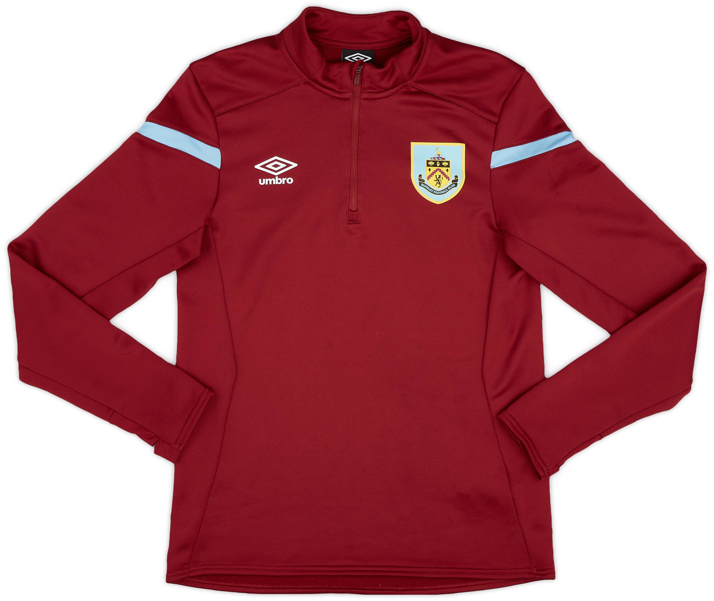 2019-20 Burnley Umbro 1/4 Zip Training Top - 9/10 - (S)
