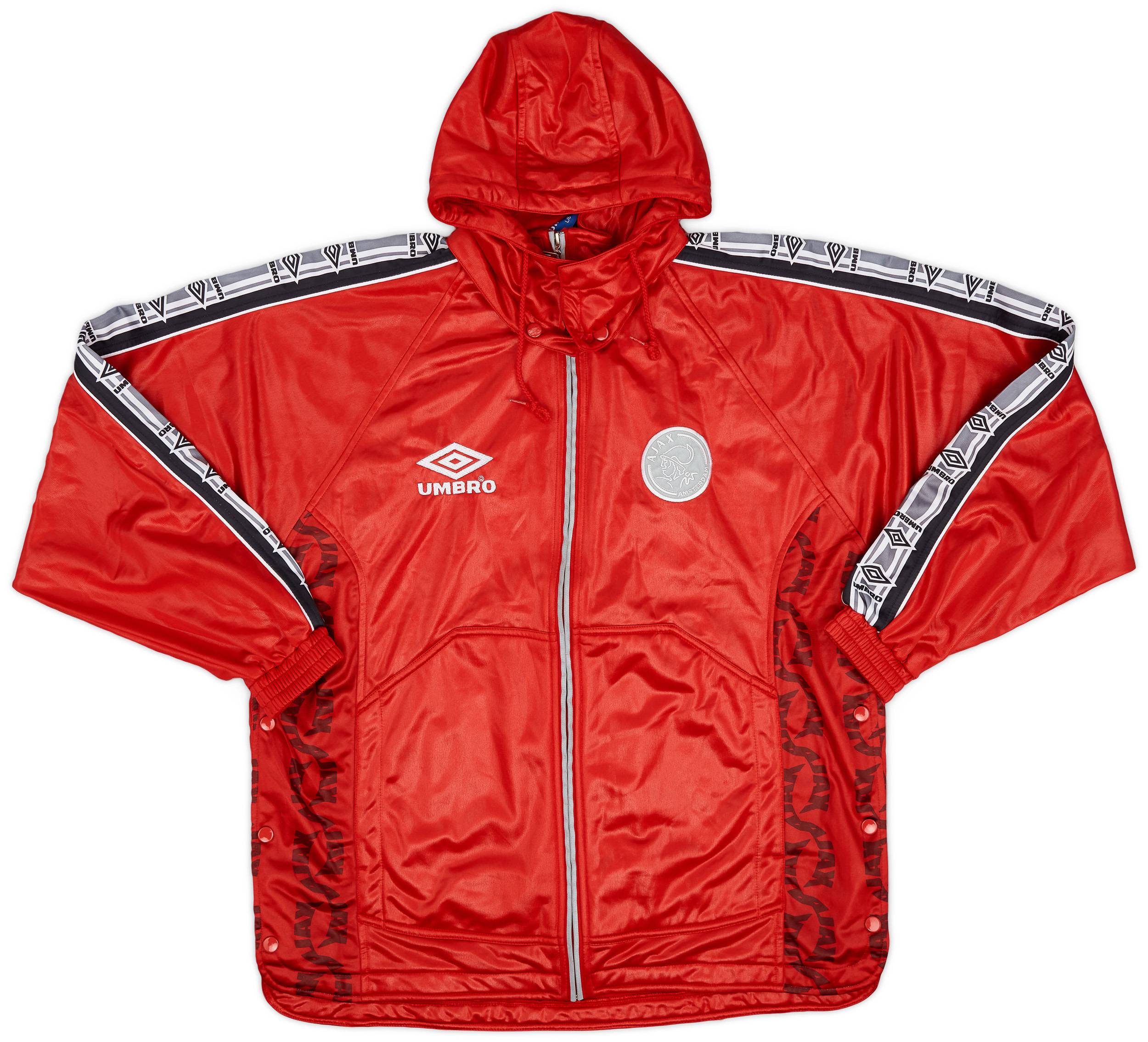 1998-99 Ajax Umbro Hooded Track Top - 9/10 - (L)