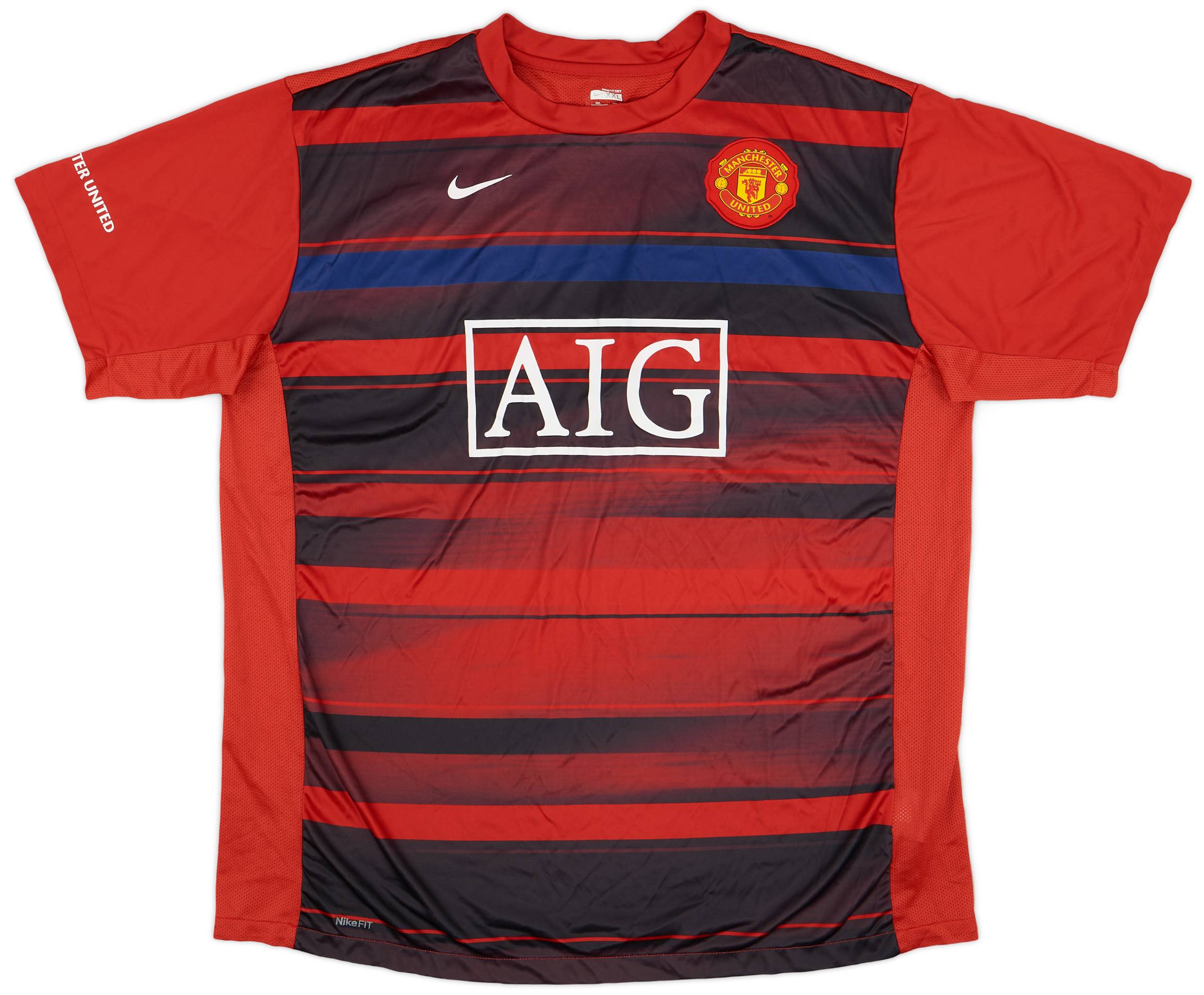 2009-10 Manchester United Nike Training Shirt - 7/10 - (L)